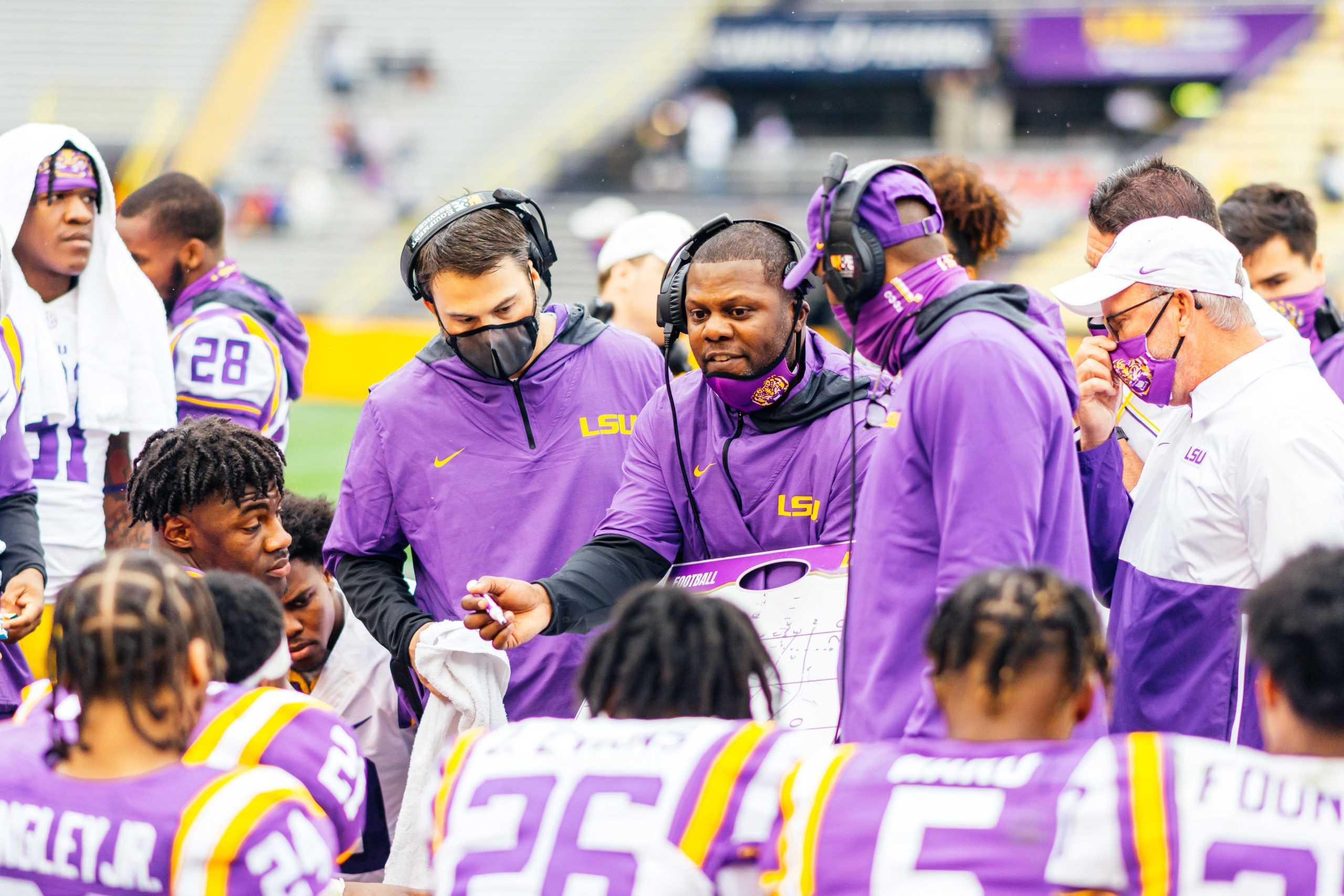 PHOTOS: LSU football white team defeats purple in spring game