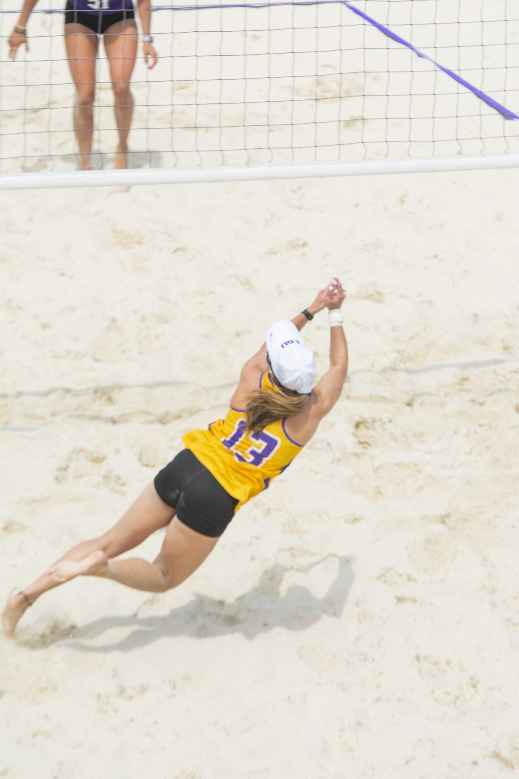 PHOTOS: LSU beach volleyball defeats Spring Hill