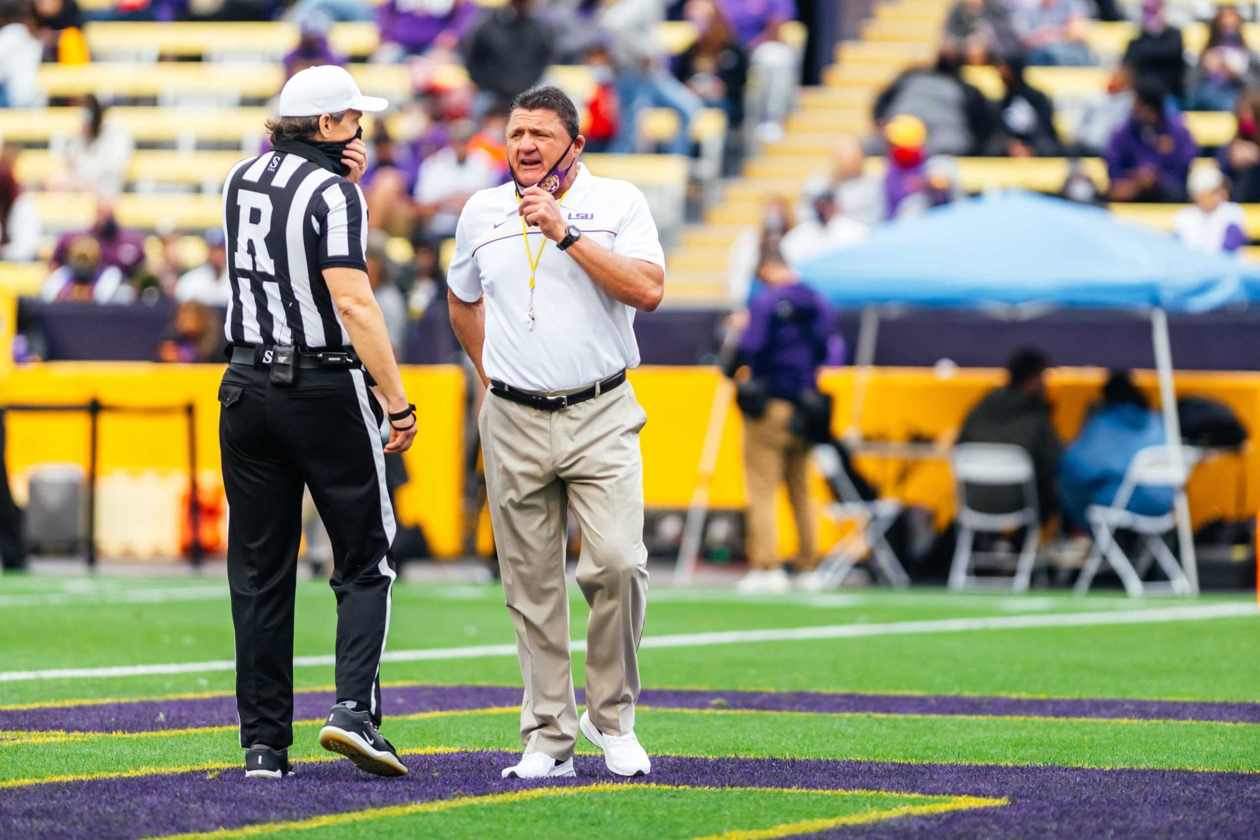 PHOTOS: LSU football white team defeats purple in spring game