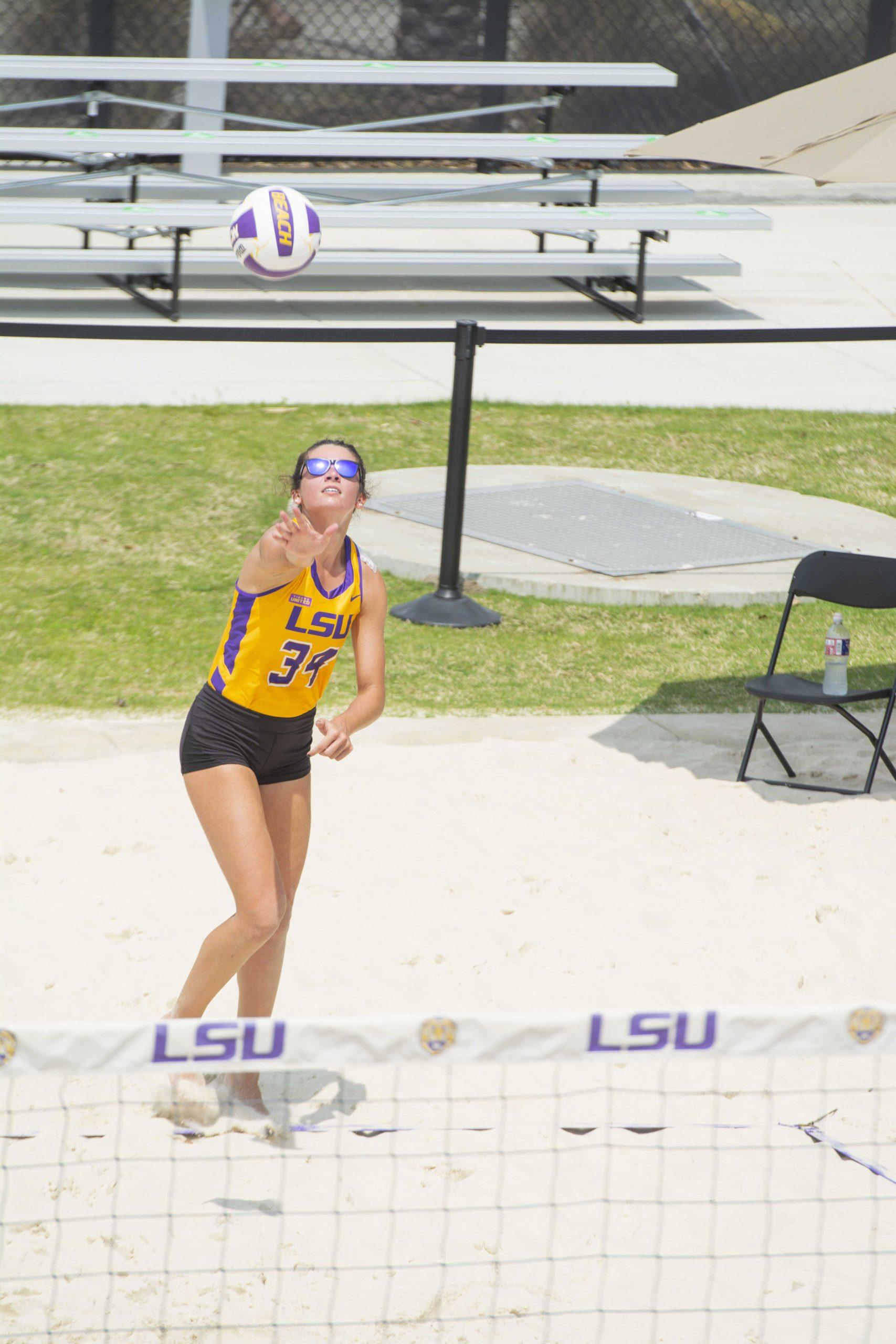 PHOTOS: LSU beach volleyball defeats Spring Hill