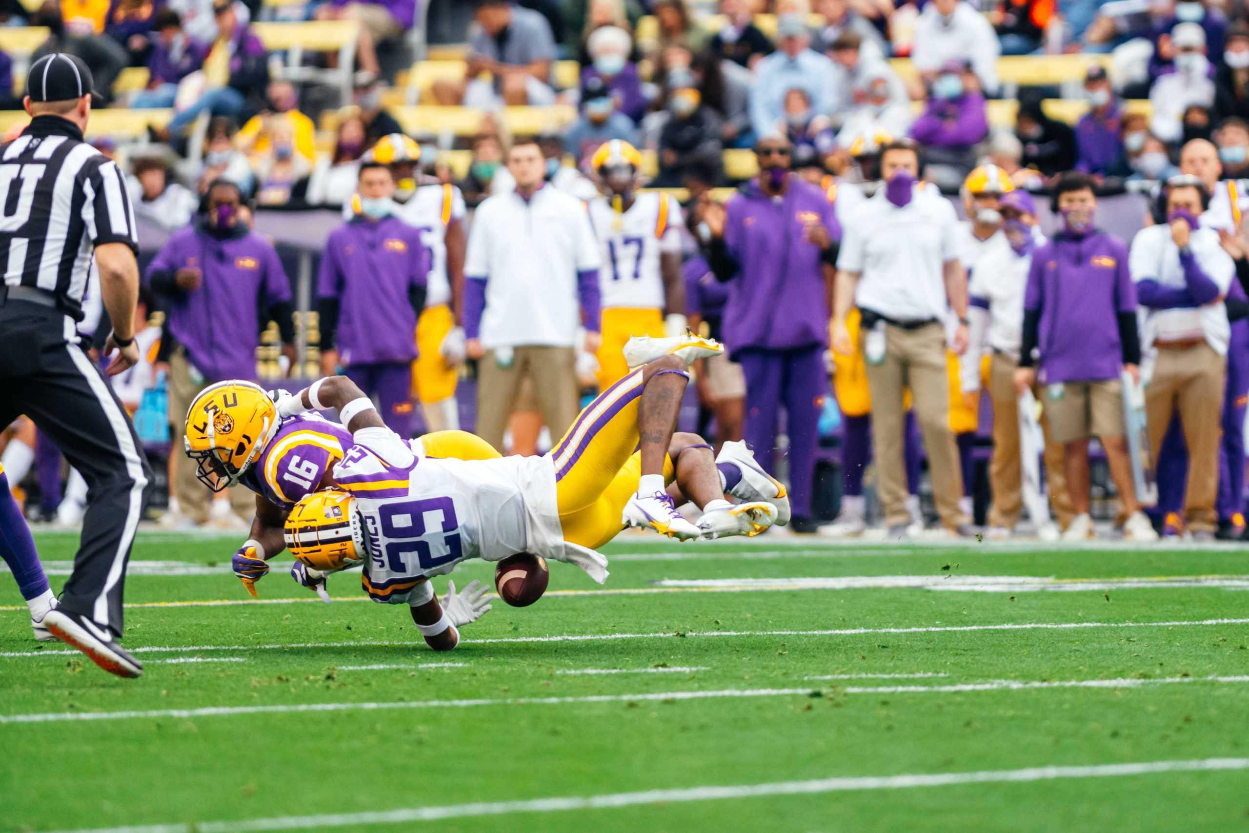 PHOTOS: LSU football white team defeats purple in spring game