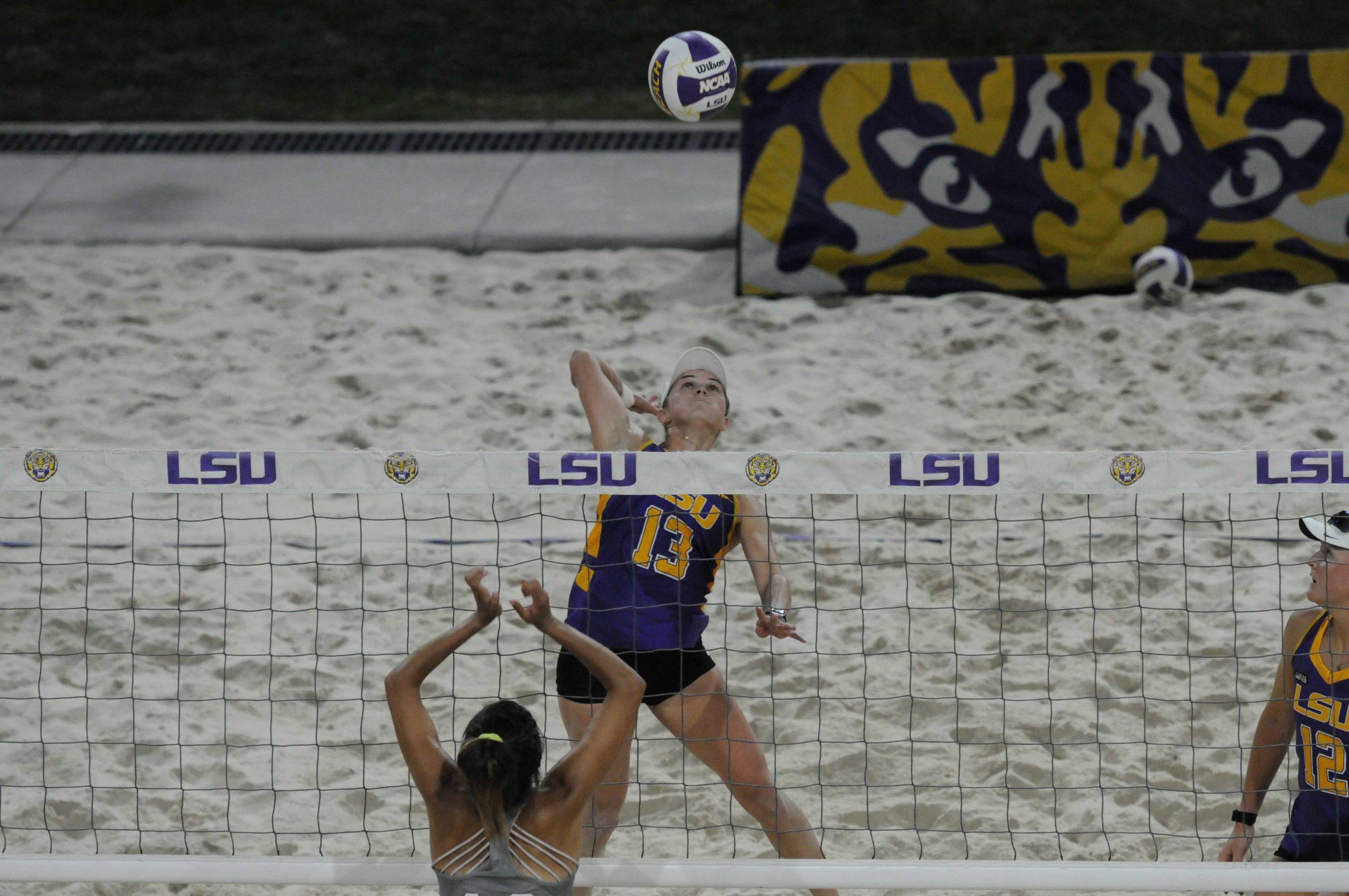 PHOTOS: LSU beach volleyball defeats UCA