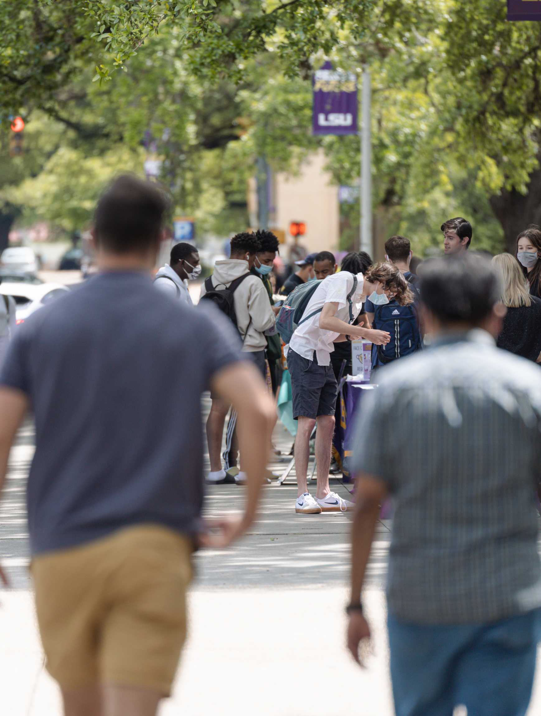 PHOTOS: What happens in Free Speech Plaza?