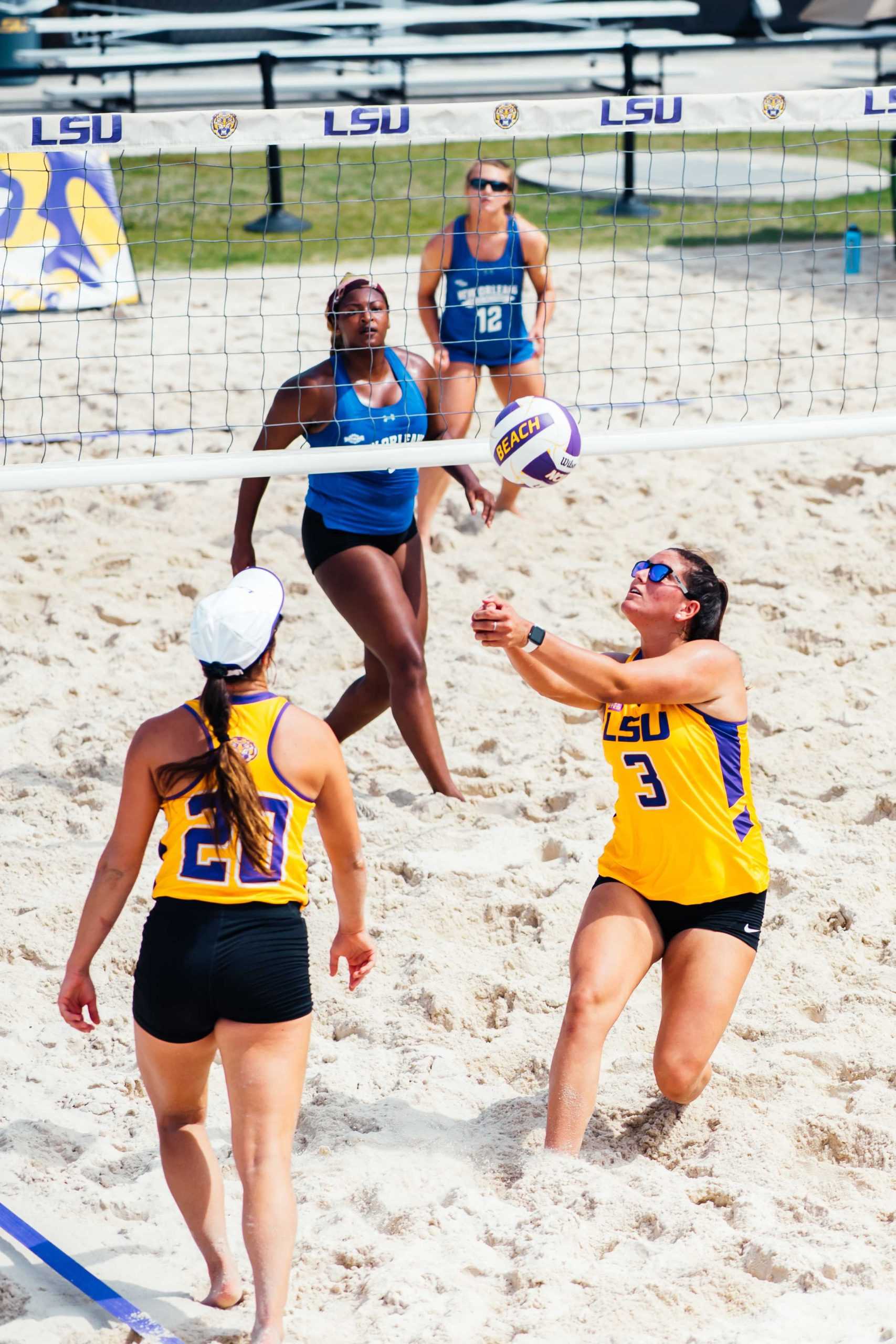 PHOTOS: LSU beach volleyball defeats New Orleans