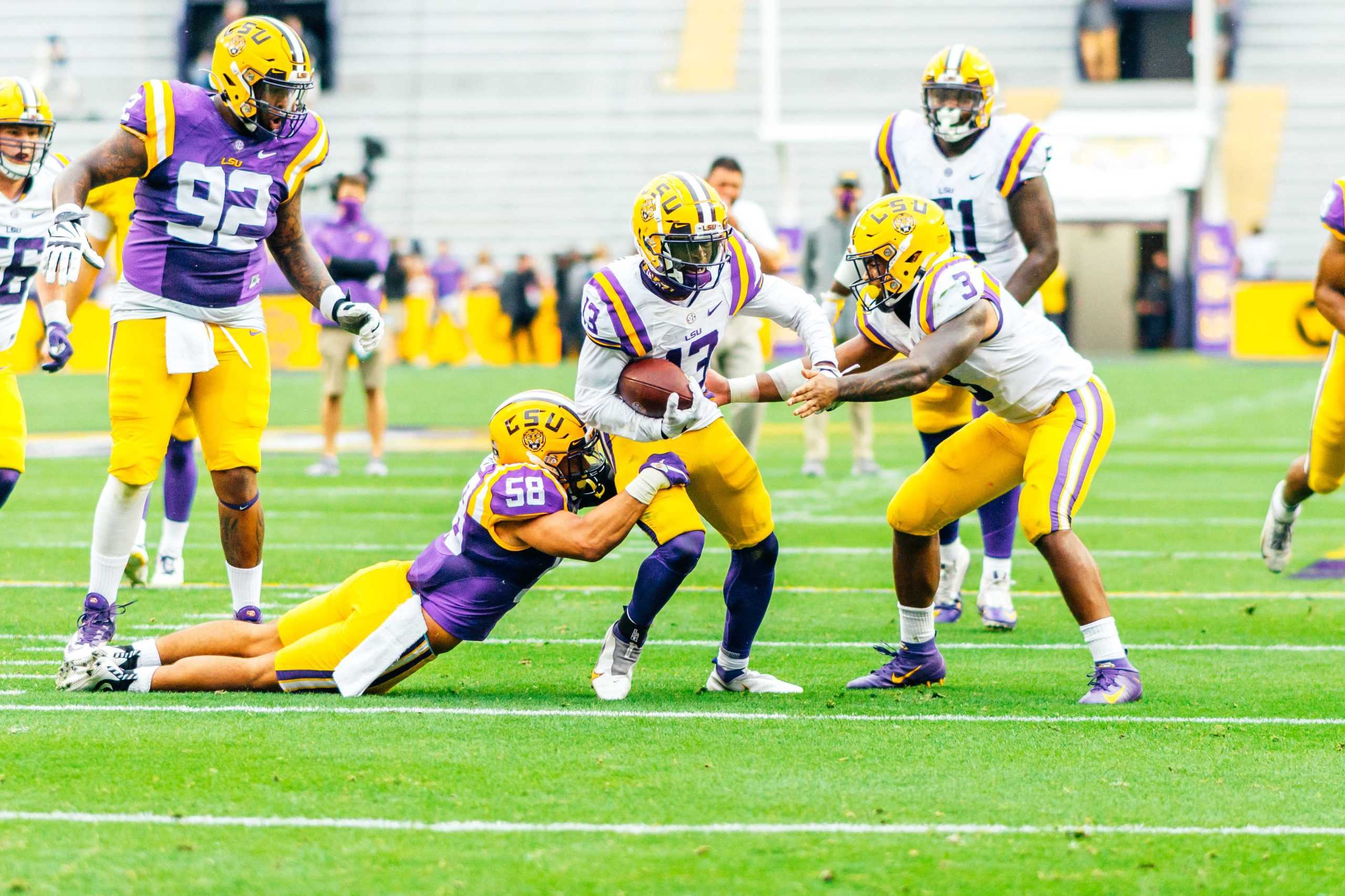 PHOTOS: LSU football white team defeats purple in spring game