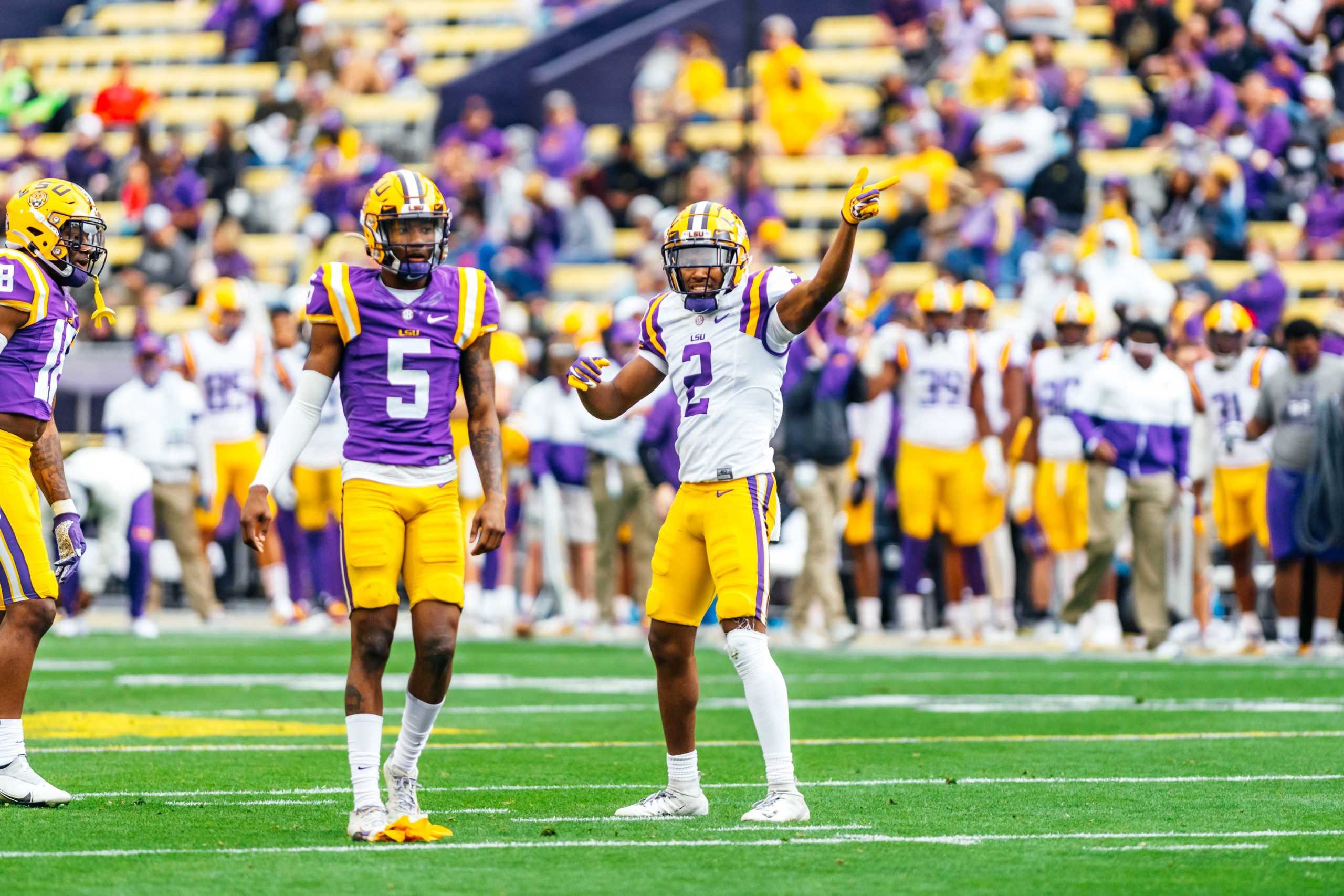 PHOTOS: LSU football white team defeats purple in spring game