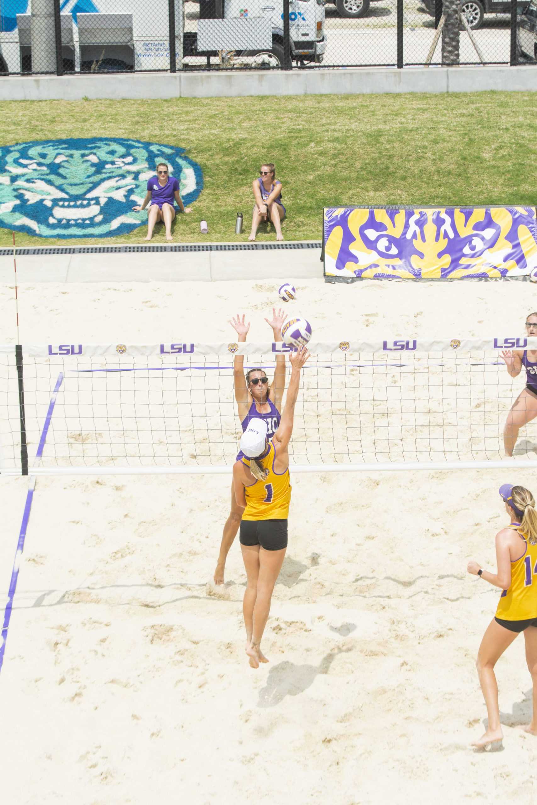 PHOTOS: LSU beach volleyball defeats Spring Hill