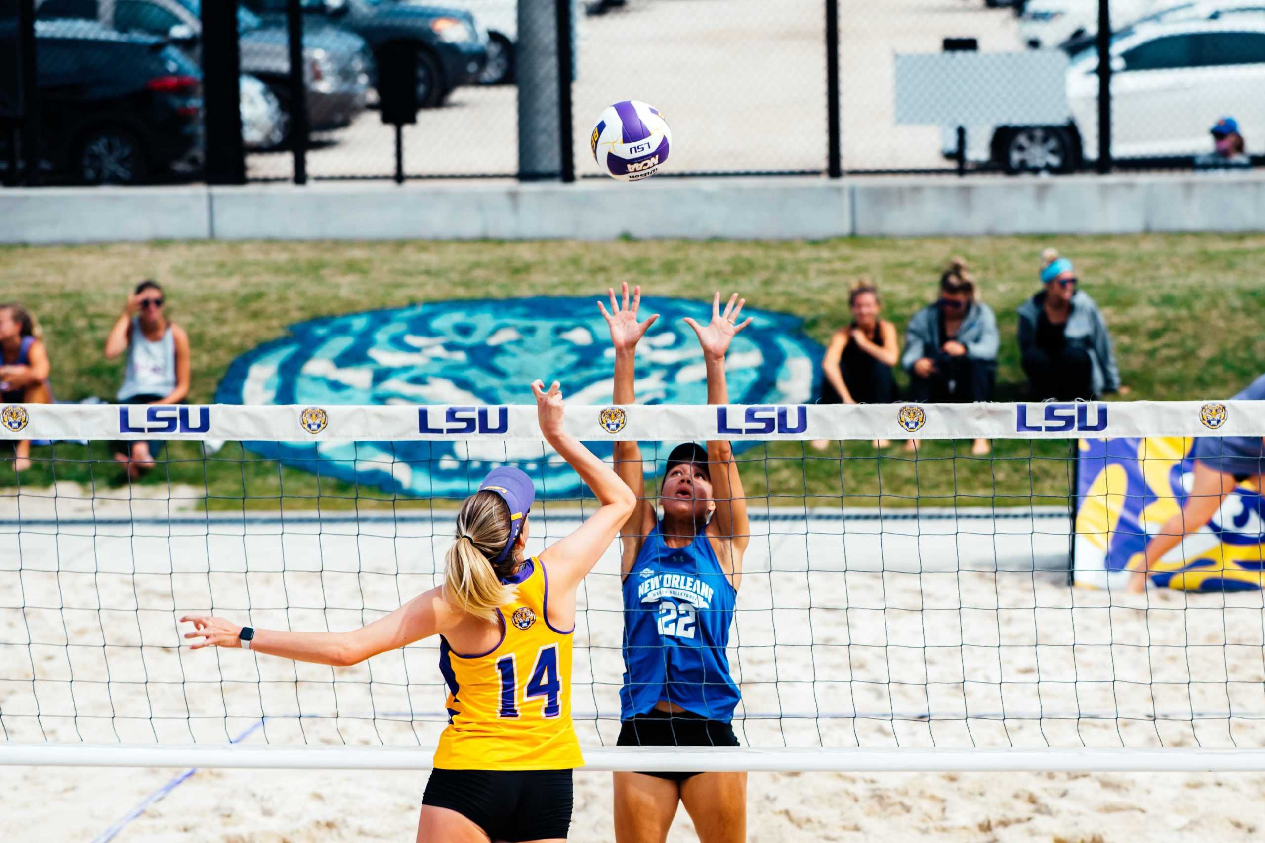 PHOTOS: LSU beach volleyball defeats New Orleans