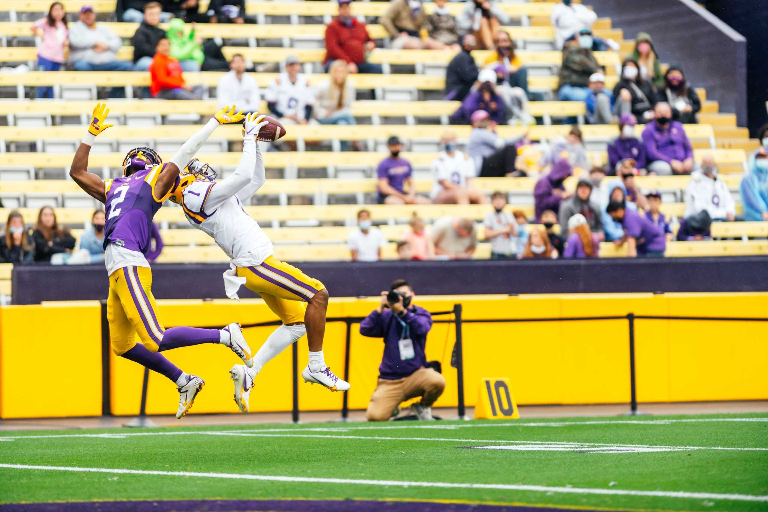 PHOTOS: LSU football white team defeats purple in spring game