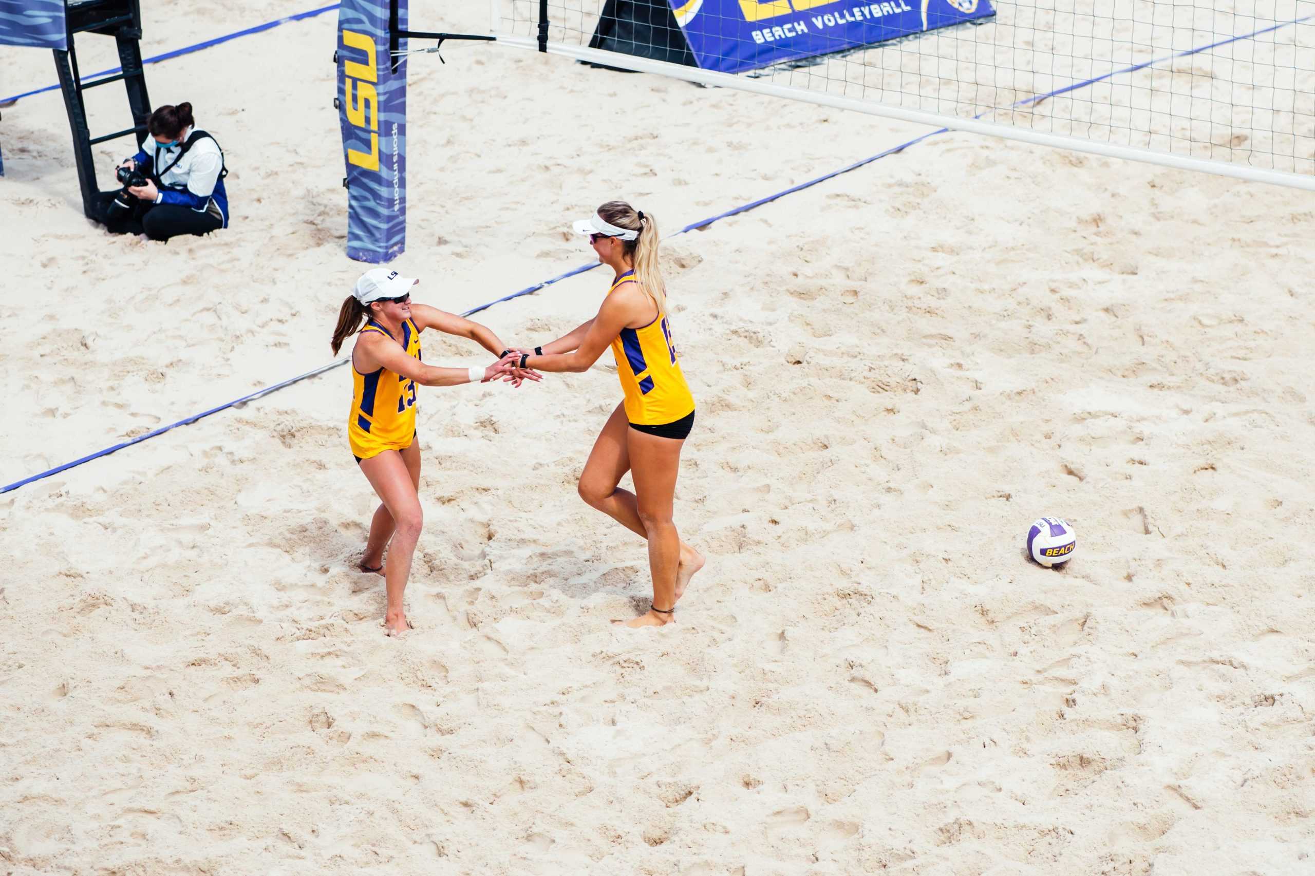 PHOTOS: LSU beach volleyball defeats New Orleans