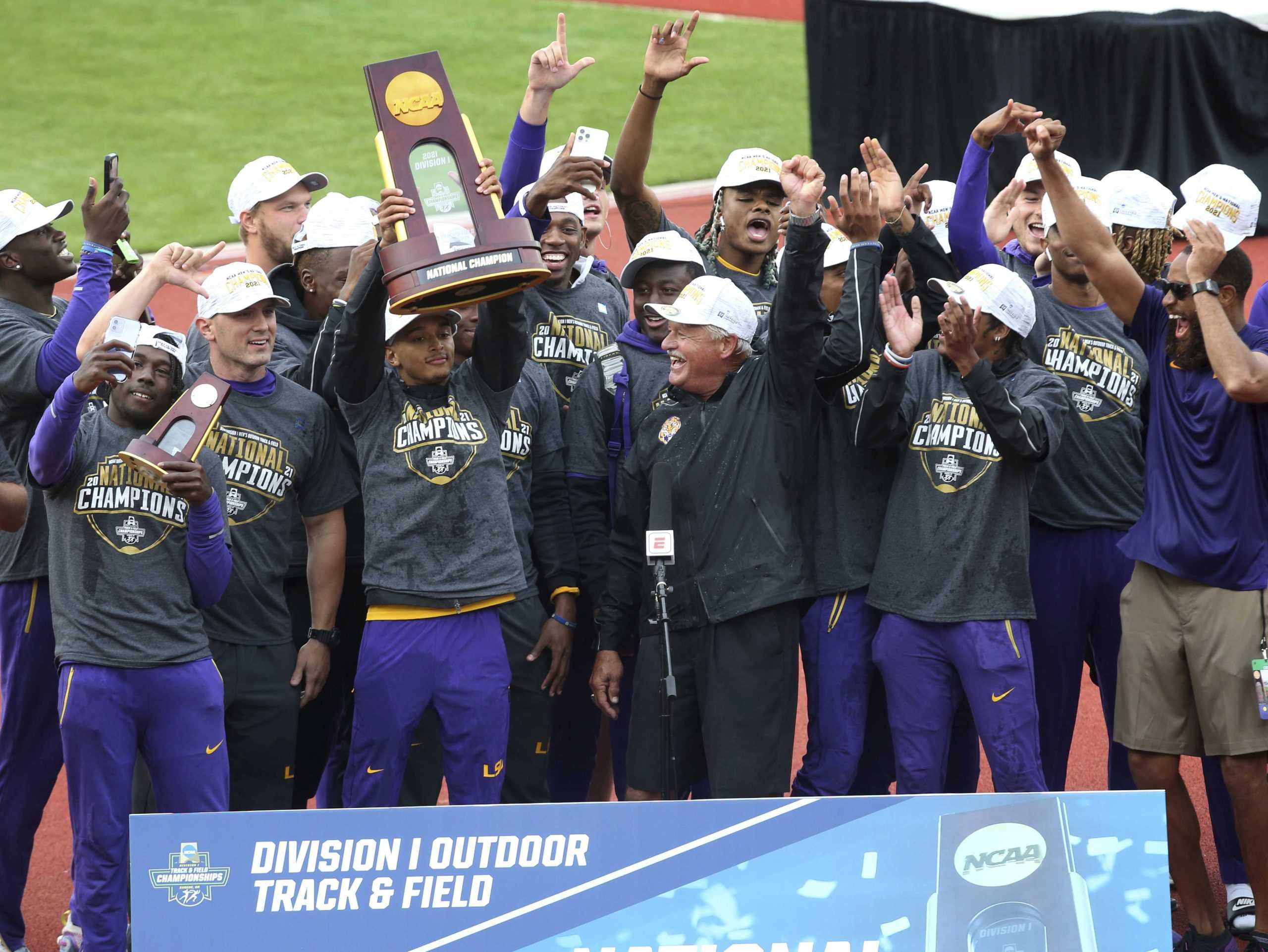 LSU wins men's NCAA track and field championships team title