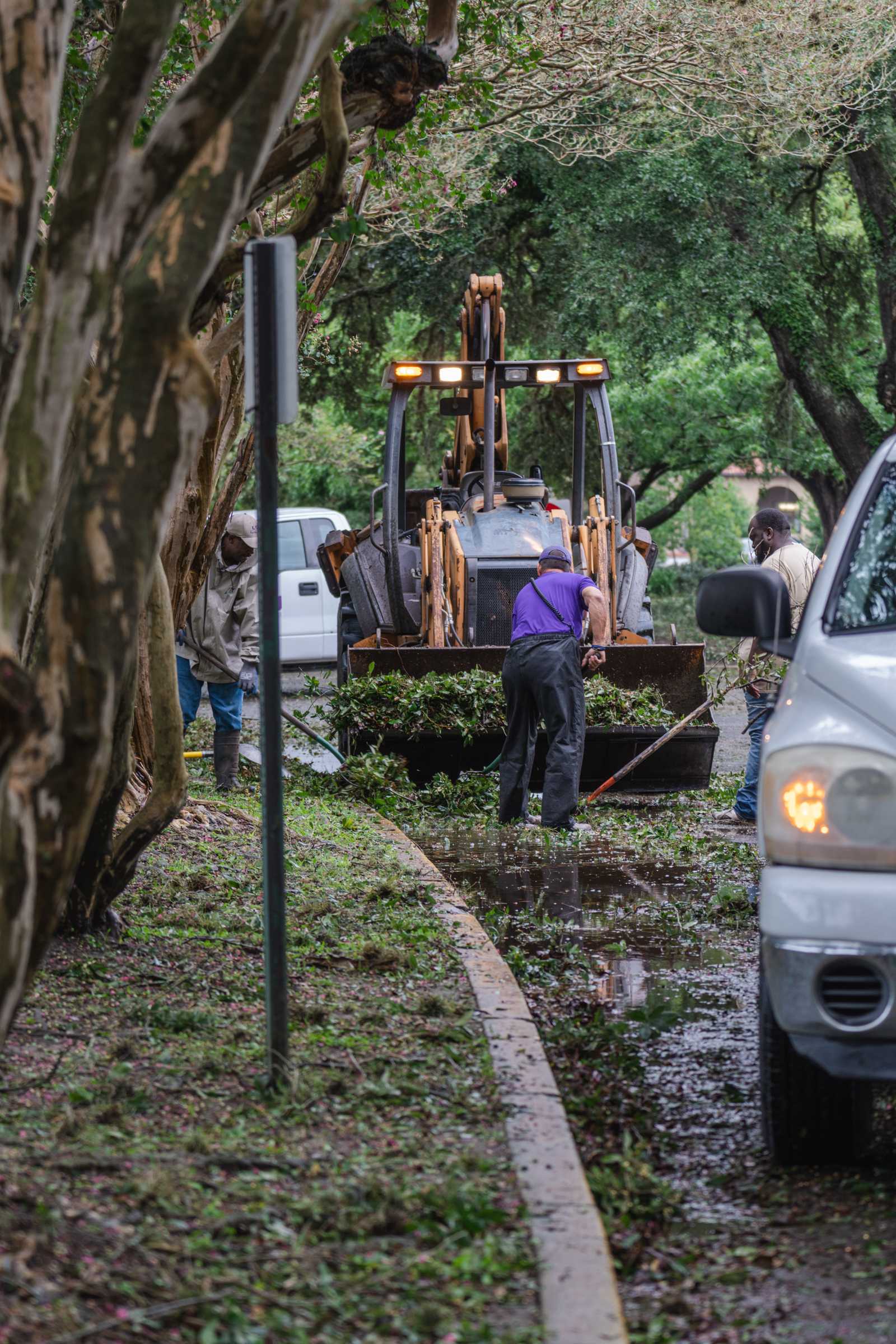 PHOTOS: Hurricane Ida hits LSU campus, causes less damage than expected