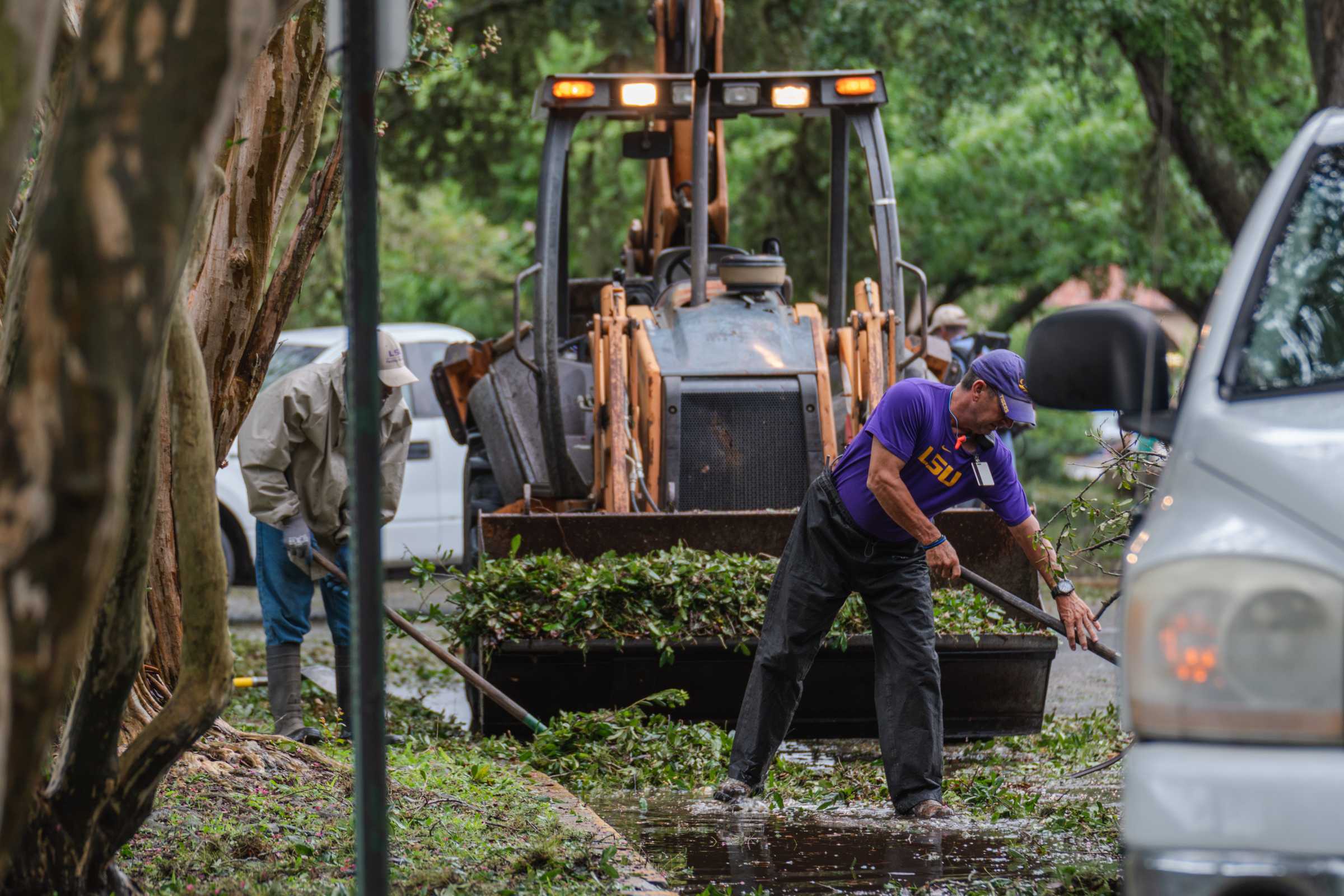 PHOTOS: Hurricane Ida hits LSU campus, causes less damage than expected