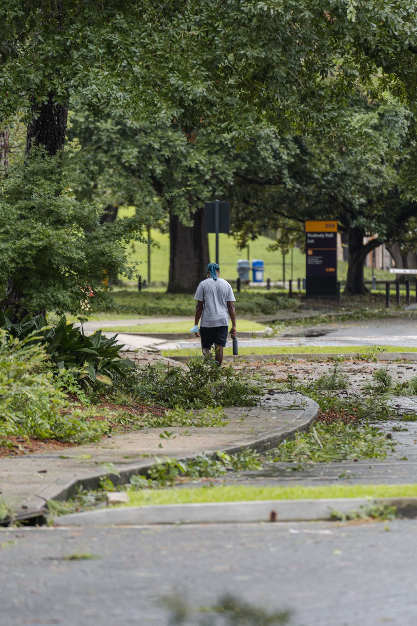 PHOTOS: Hurricane Ida hits LSU campus, causes less damage than expected