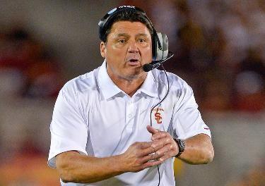 Ed Orgeron coached two stints at USC, one as defensive line coach and assistant head coach at the turn of the century, and another as interim head coach in 2013.&#160;