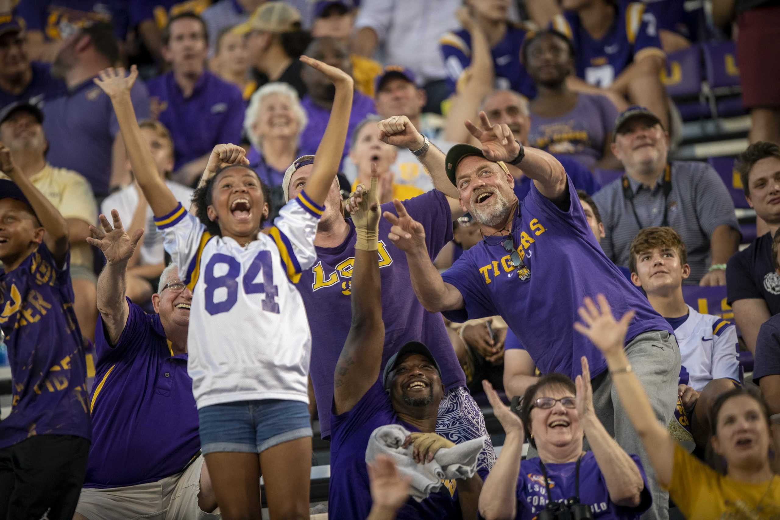 PHOTOS: LSU football defeats Central Michigan 49-21 in Tiger Stadium