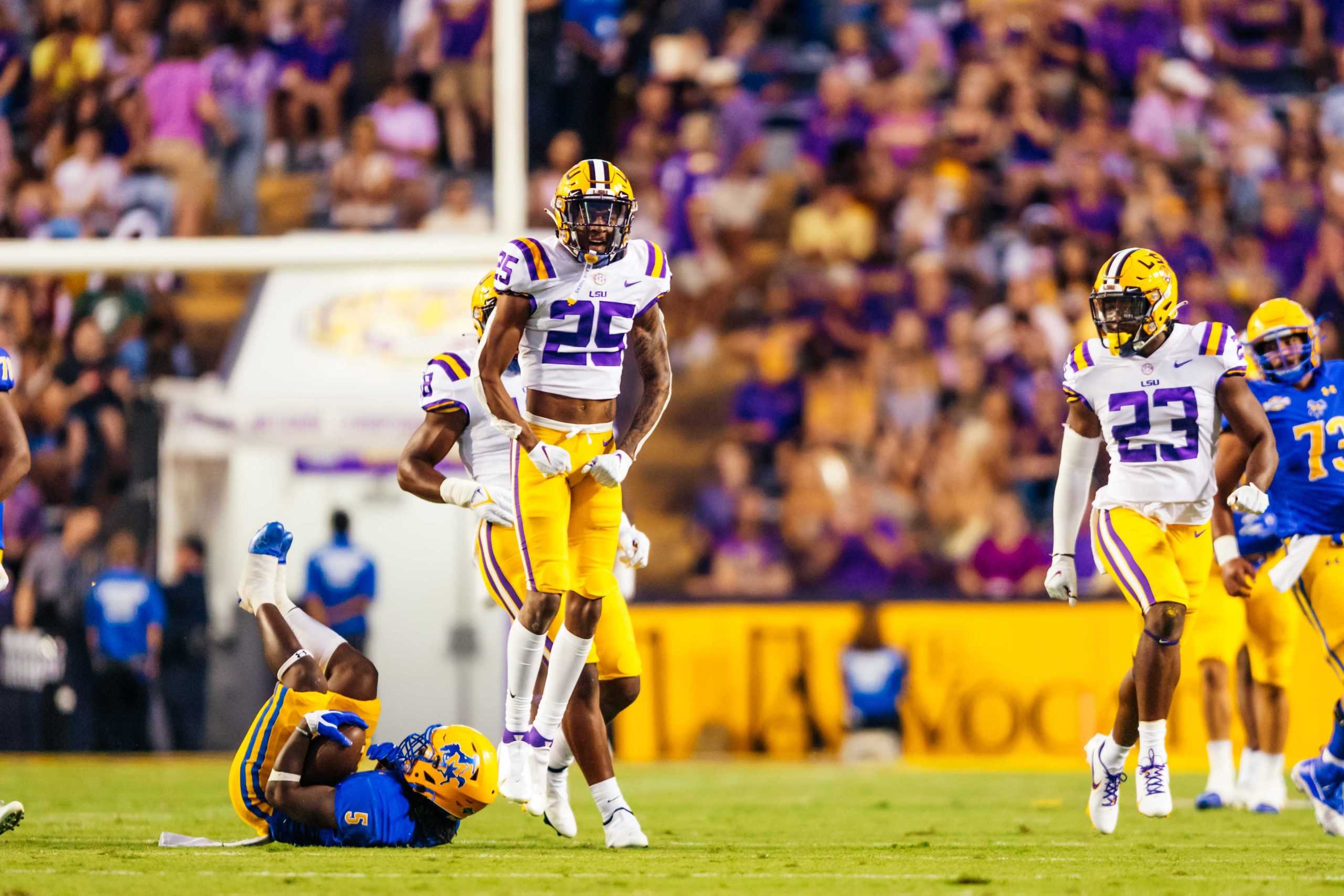 PHOTOS: LSU football defeats McNeese 34-7 in first home game of the season