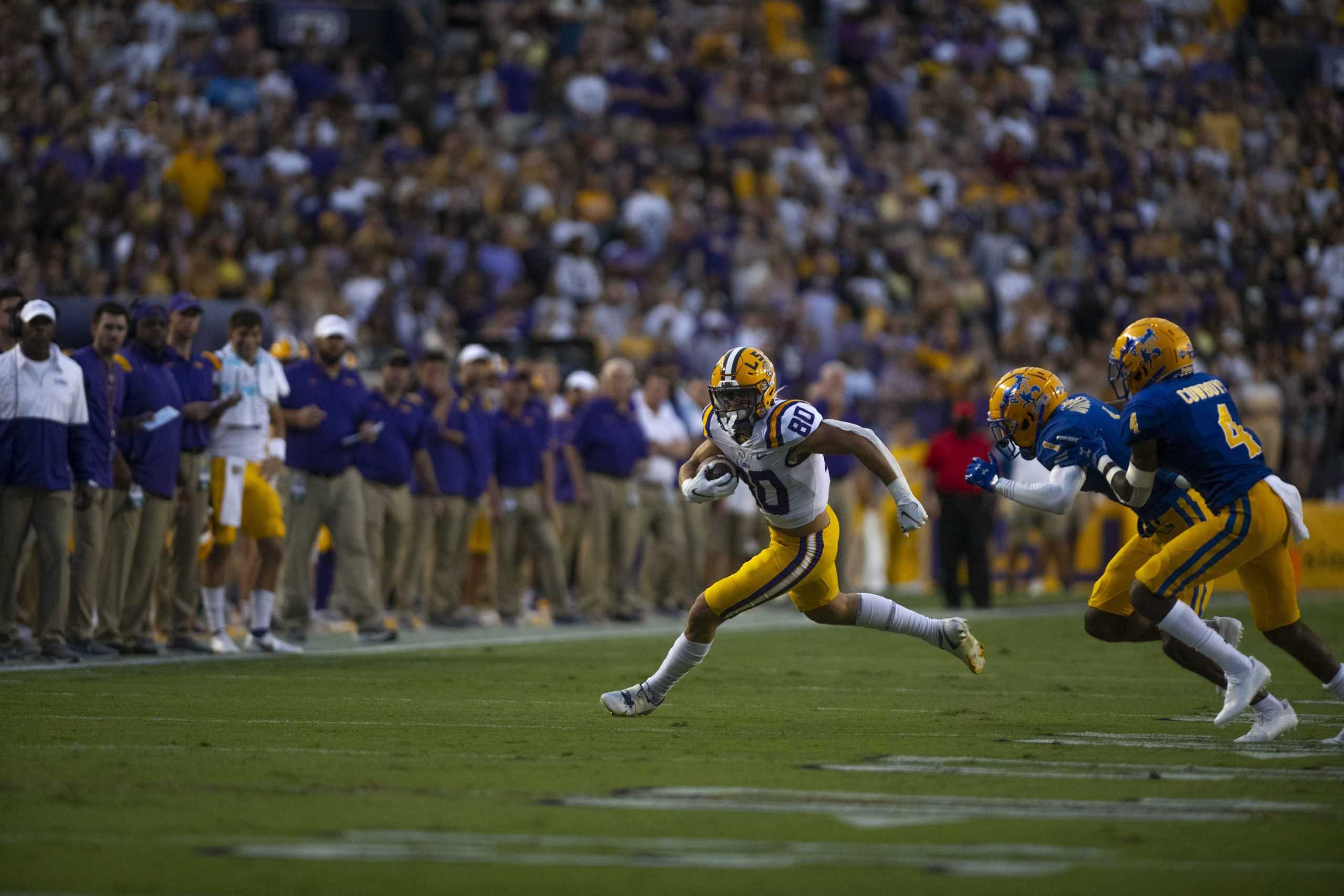 PHOTOS: LSU football defeats McNeese 34-7 in first home game of the season