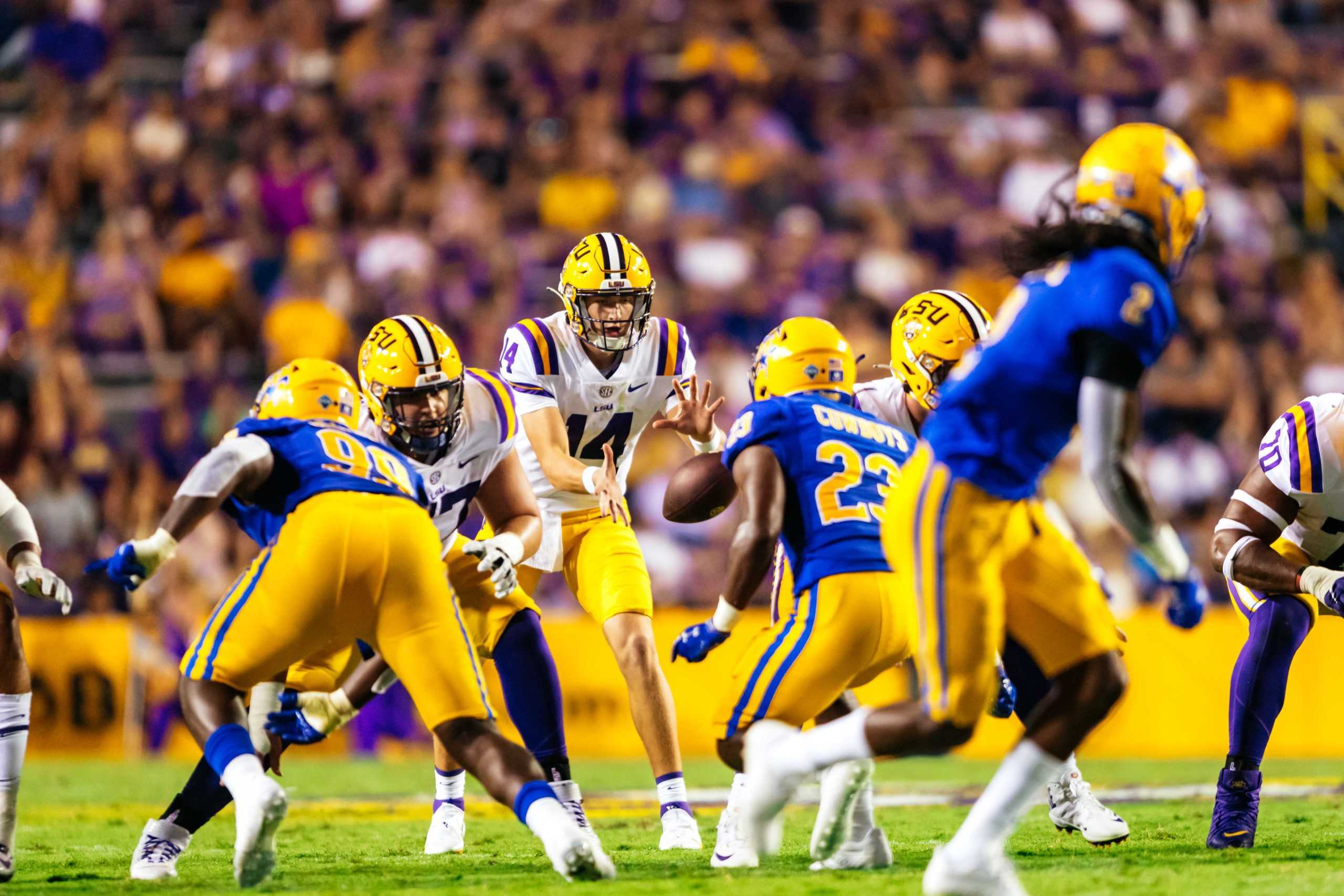 PHOTOS: LSU football defeats McNeese 34-7 in first home game of the season