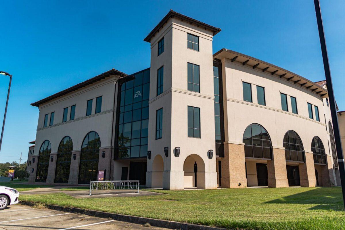 The Digital Media Center stands tall on Friday, Sept. 10, 2021, on South Stadium Drive.
