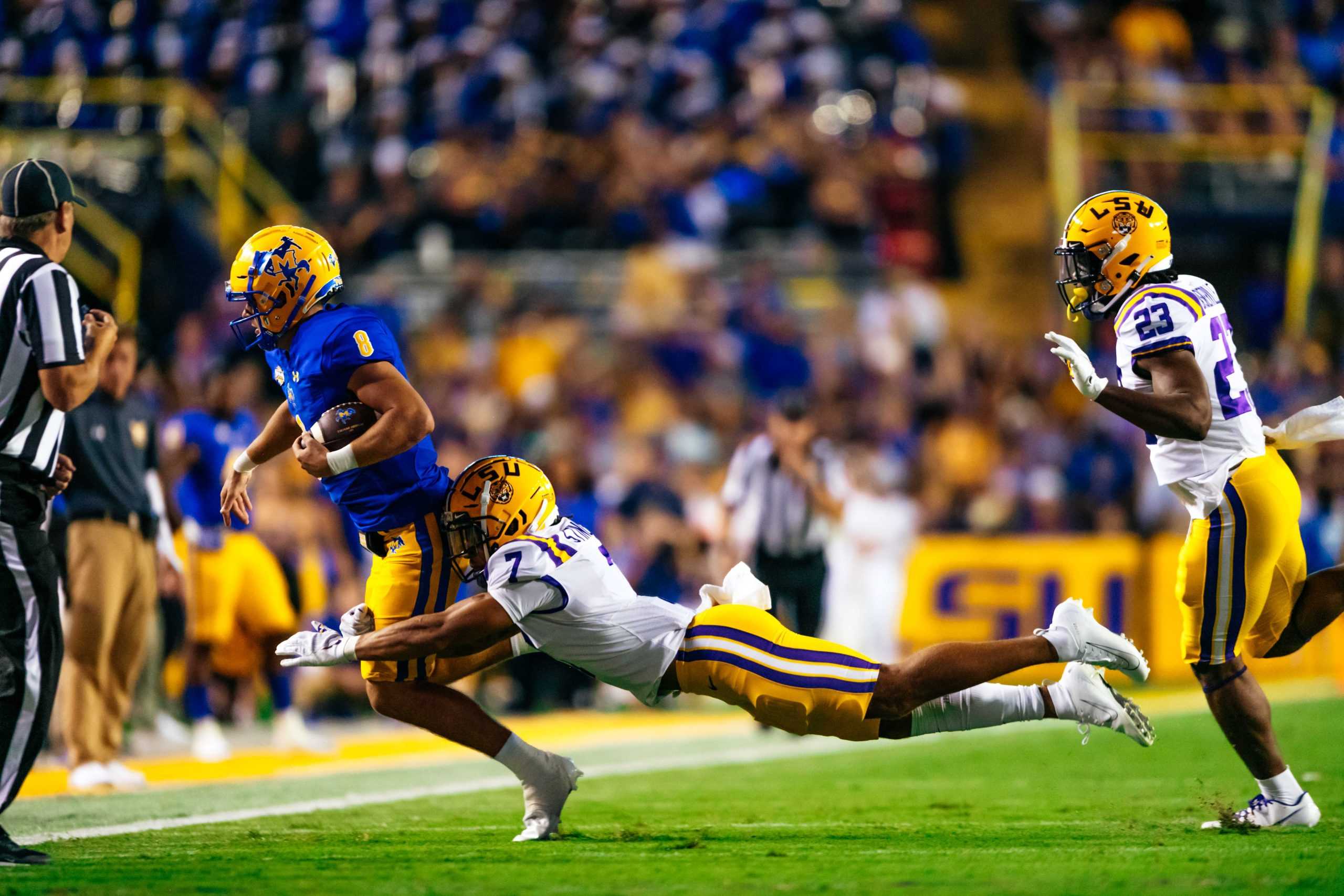 PHOTOS: LSU football defeats McNeese 34-7 in first home game of the season