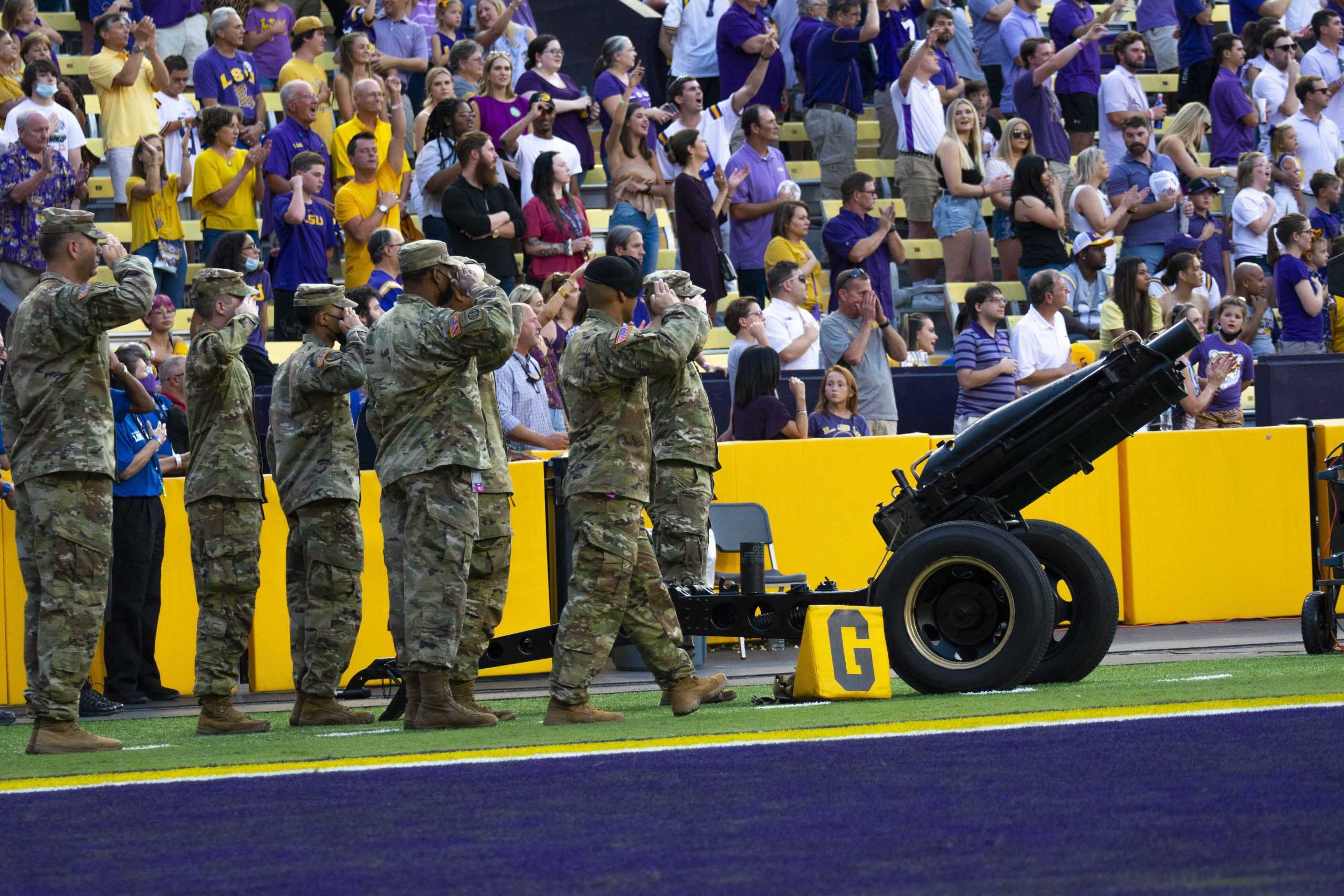 PHOTOS: LSU football defeats McNeese 34-7 in first home game of the season