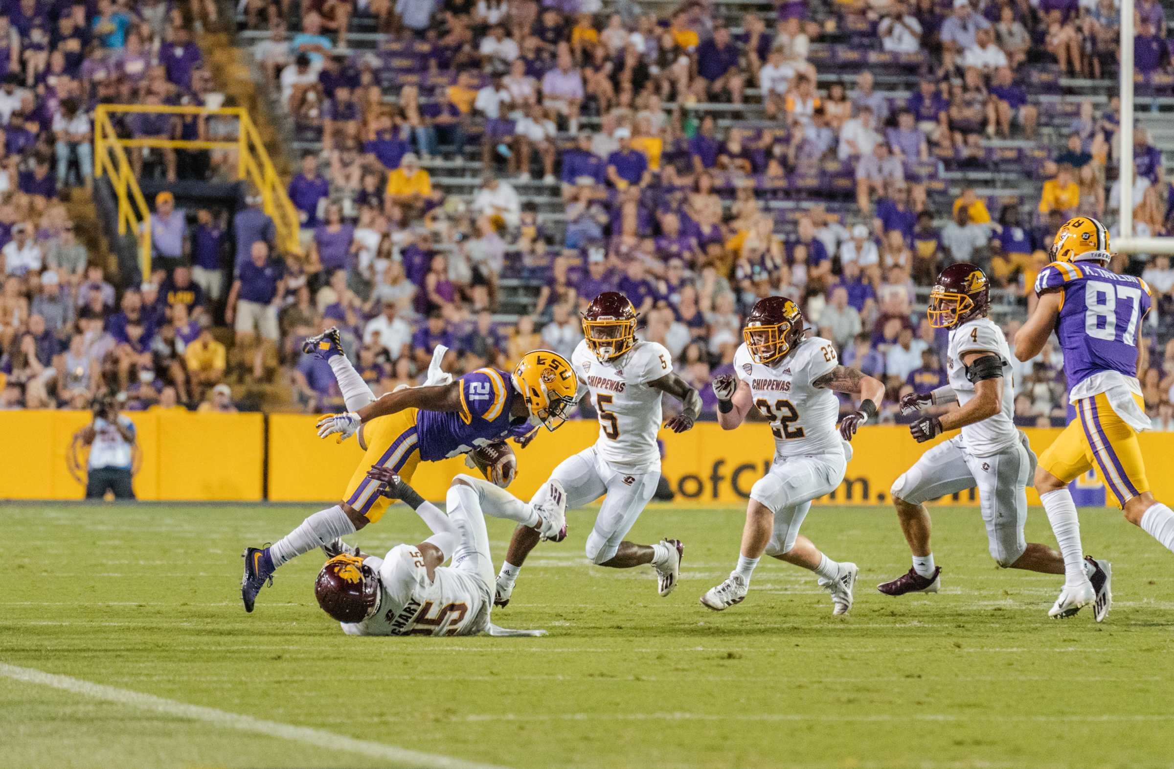 PHOTOS: LSU football defeats Central Michigan 49-21 in Tiger Stadium