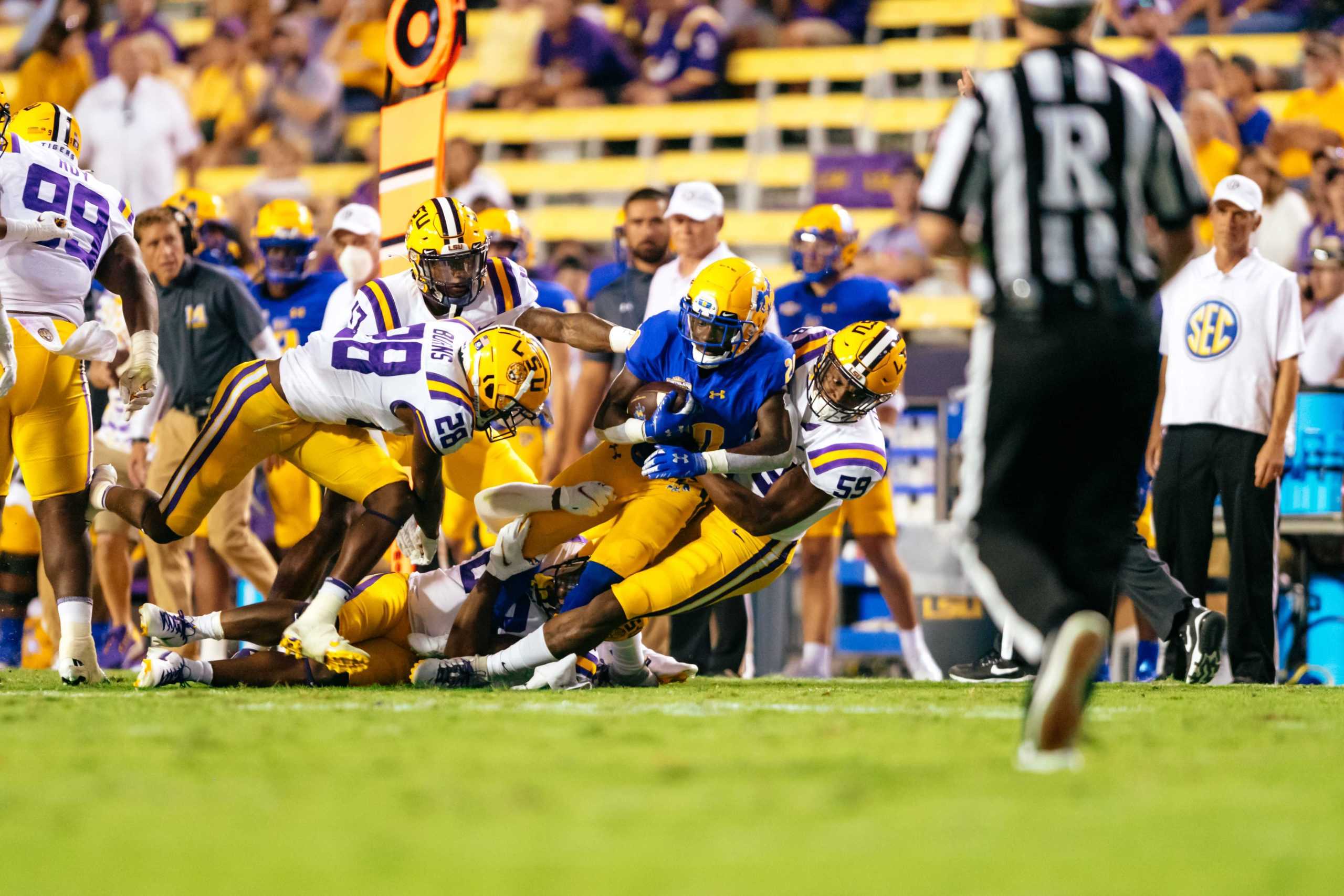 PHOTOS: LSU football defeats McNeese 34-7 in first home game of the season