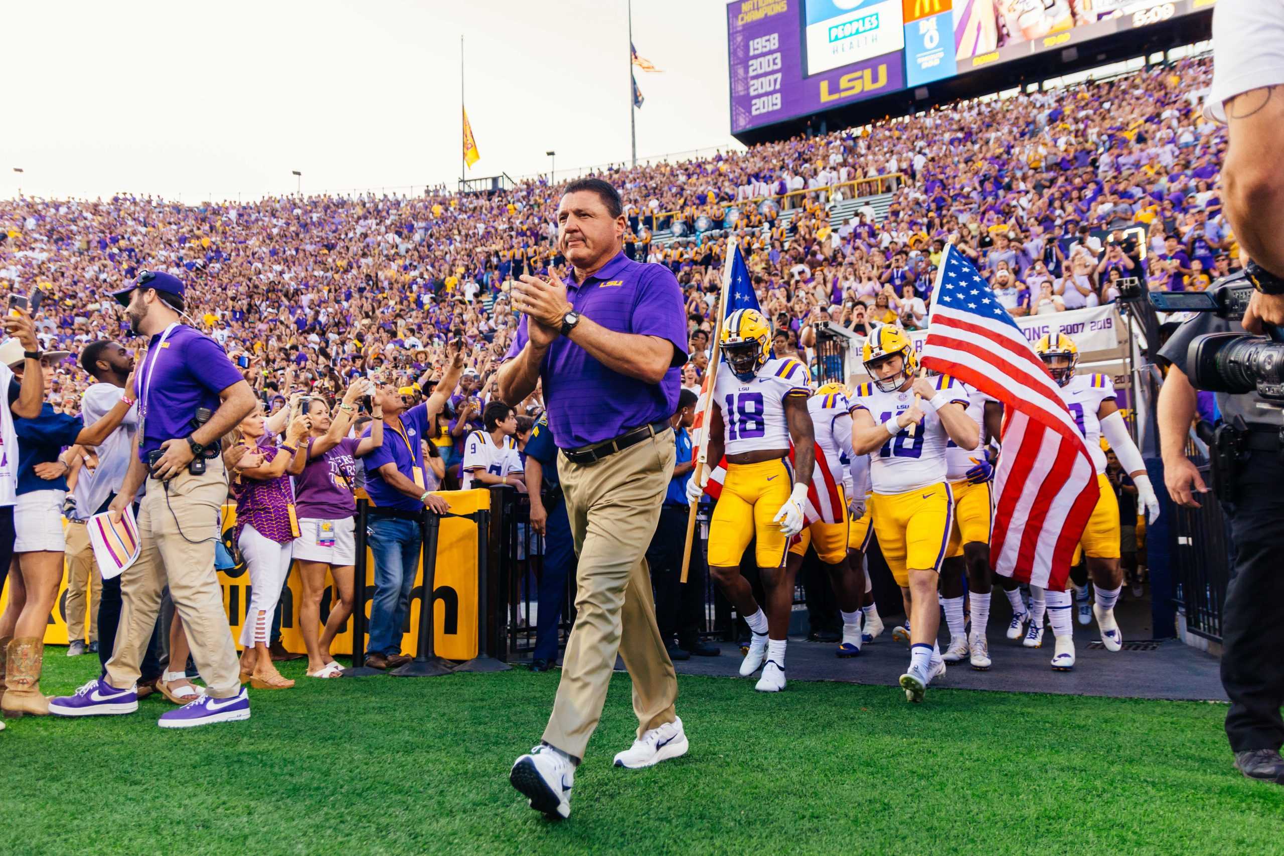 PHOTOS: LSU football defeats McNeese 34-7 in first home game of the season