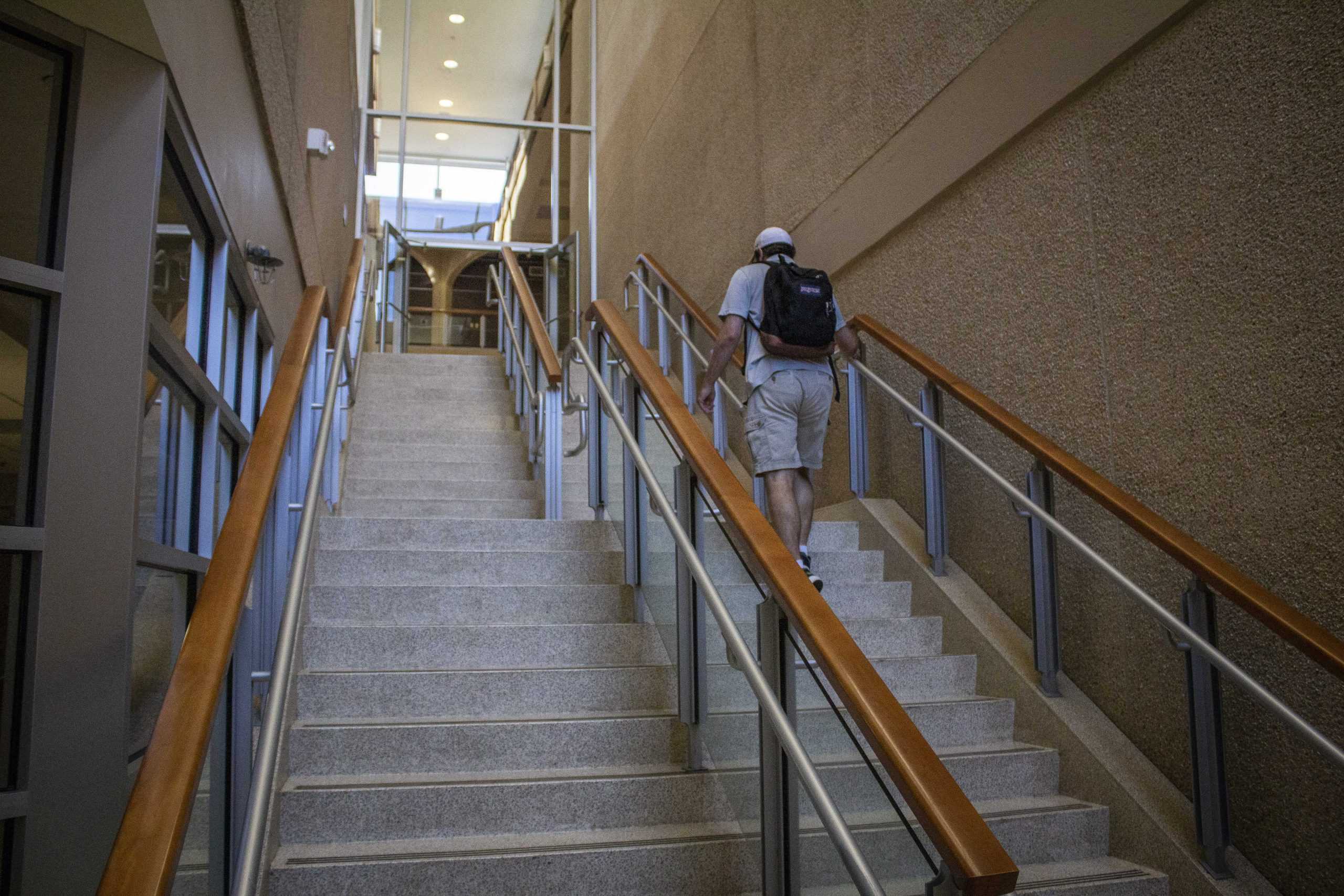 PHOTOS: Taking the stairs