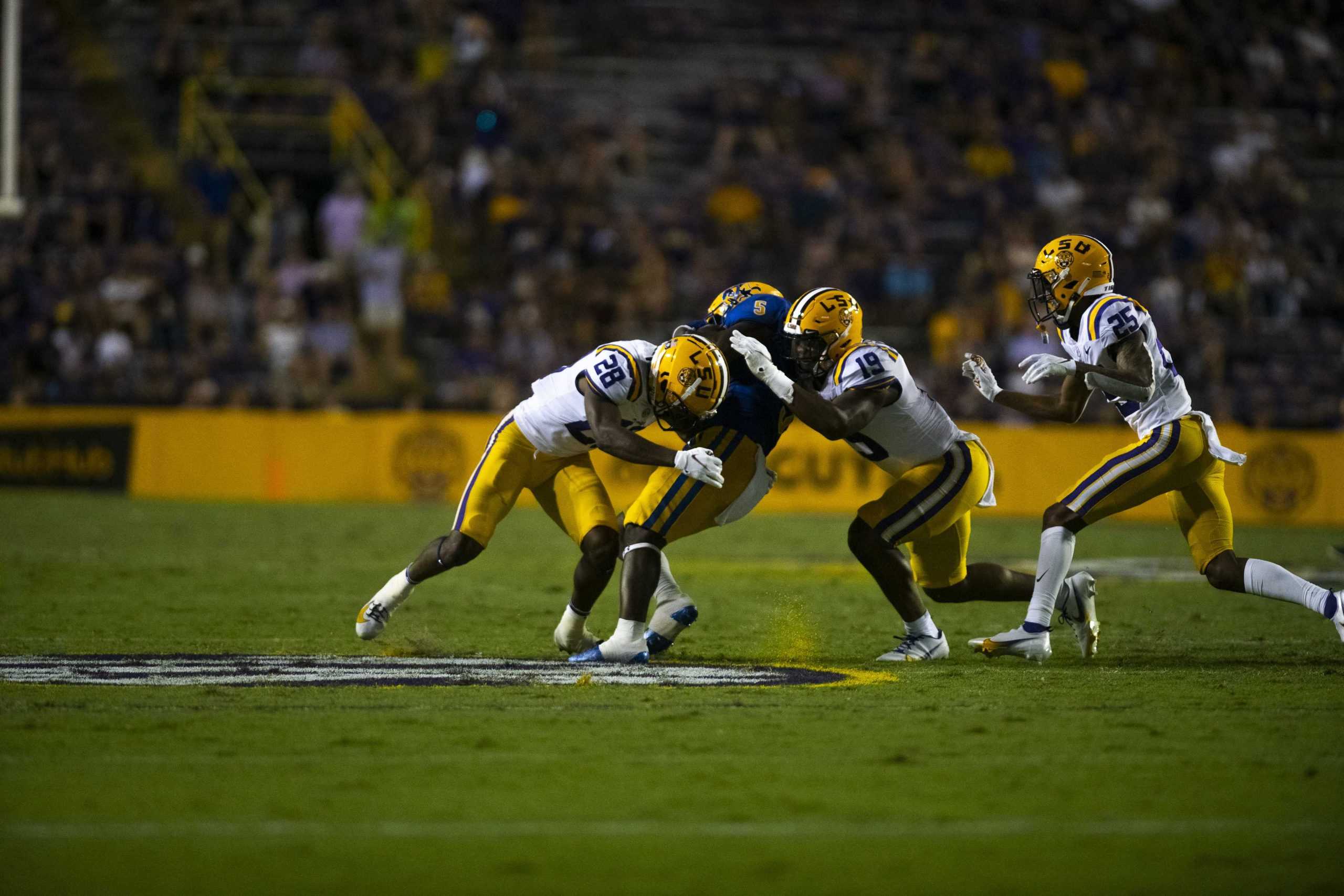 PHOTOS: LSU football defeats McNeese 34-7 in first home game of the season