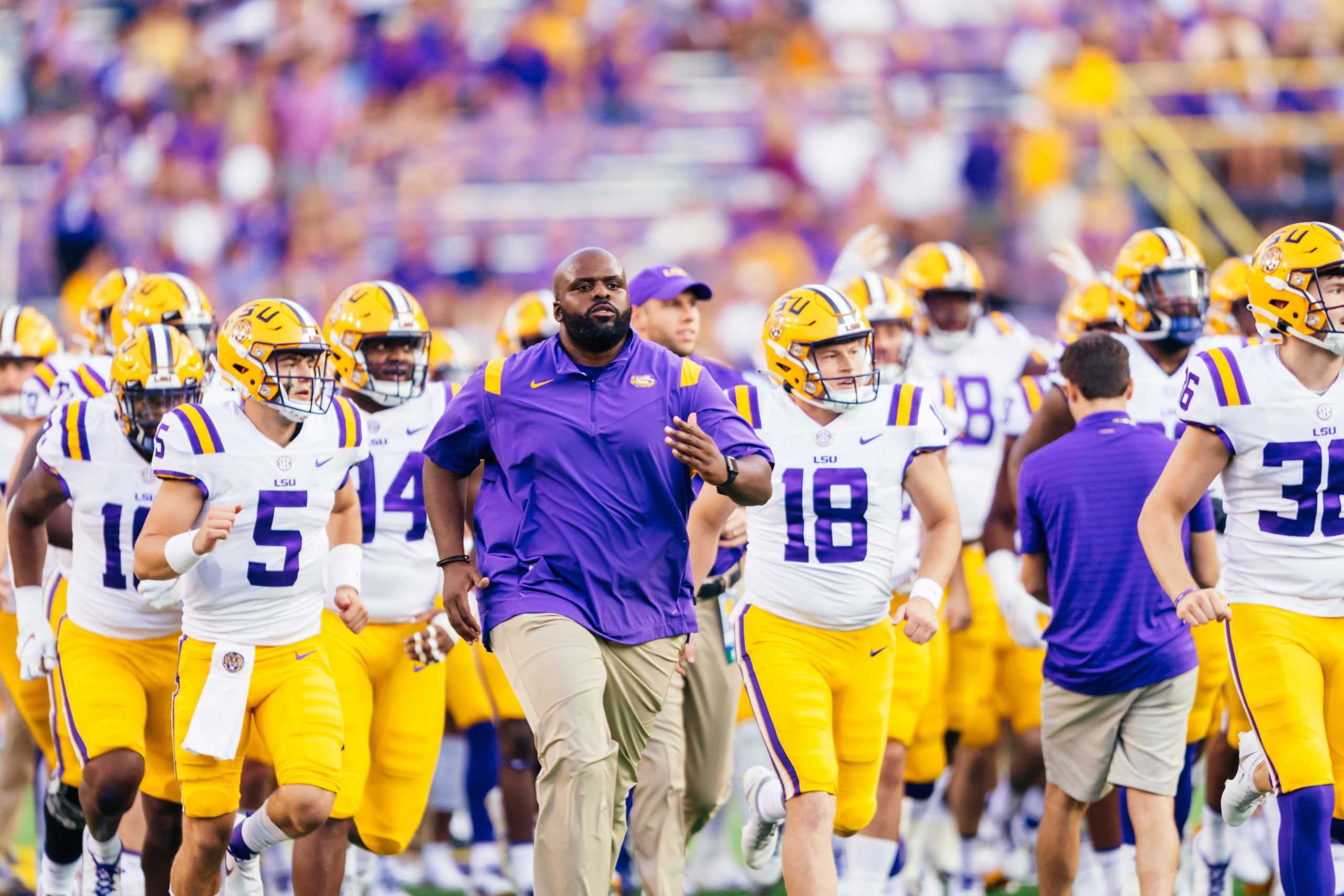 PHOTOS: LSU football defeats McNeese 34-7 in first home game of the season