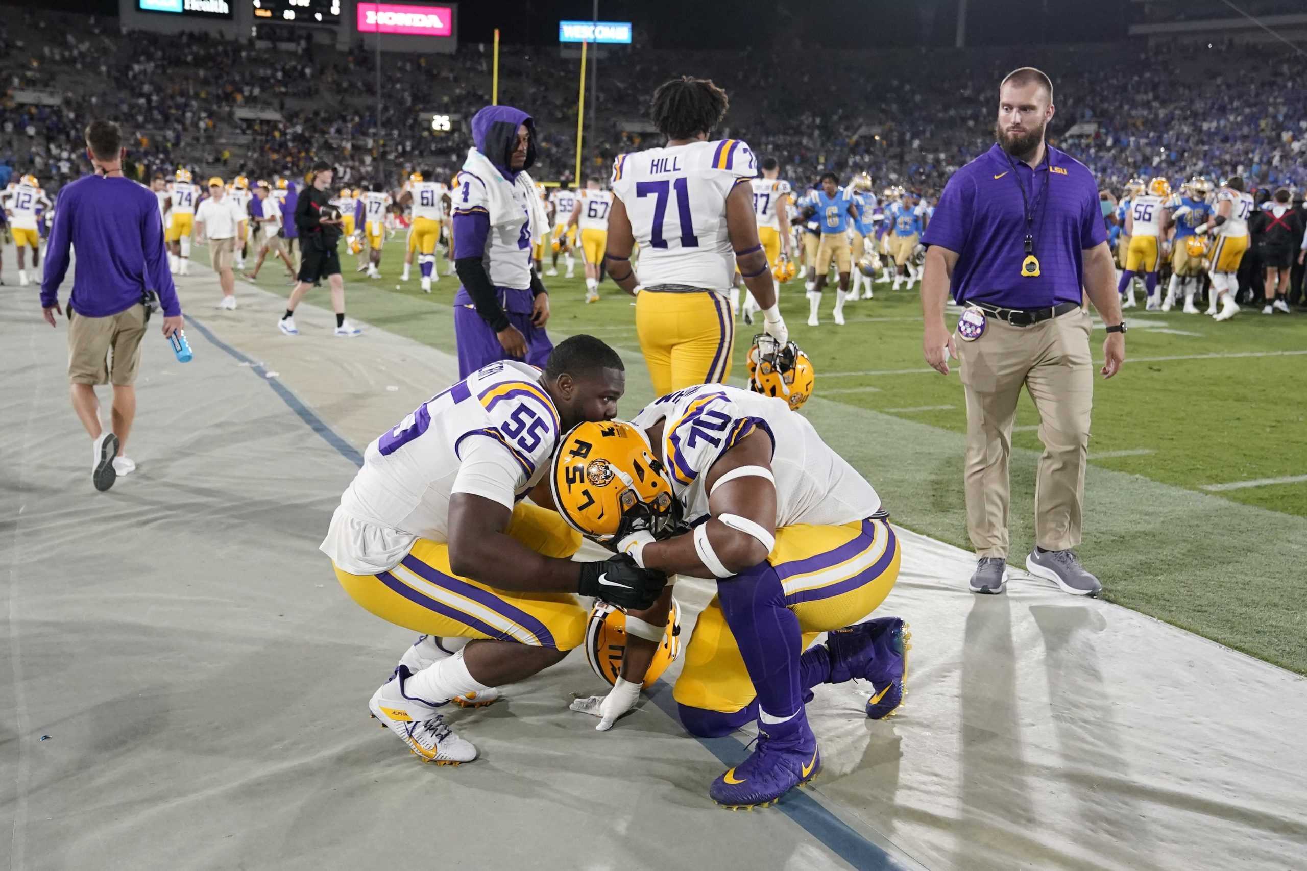 Column: The Offensive Line Must Improve, Ingram Believes it's Coming