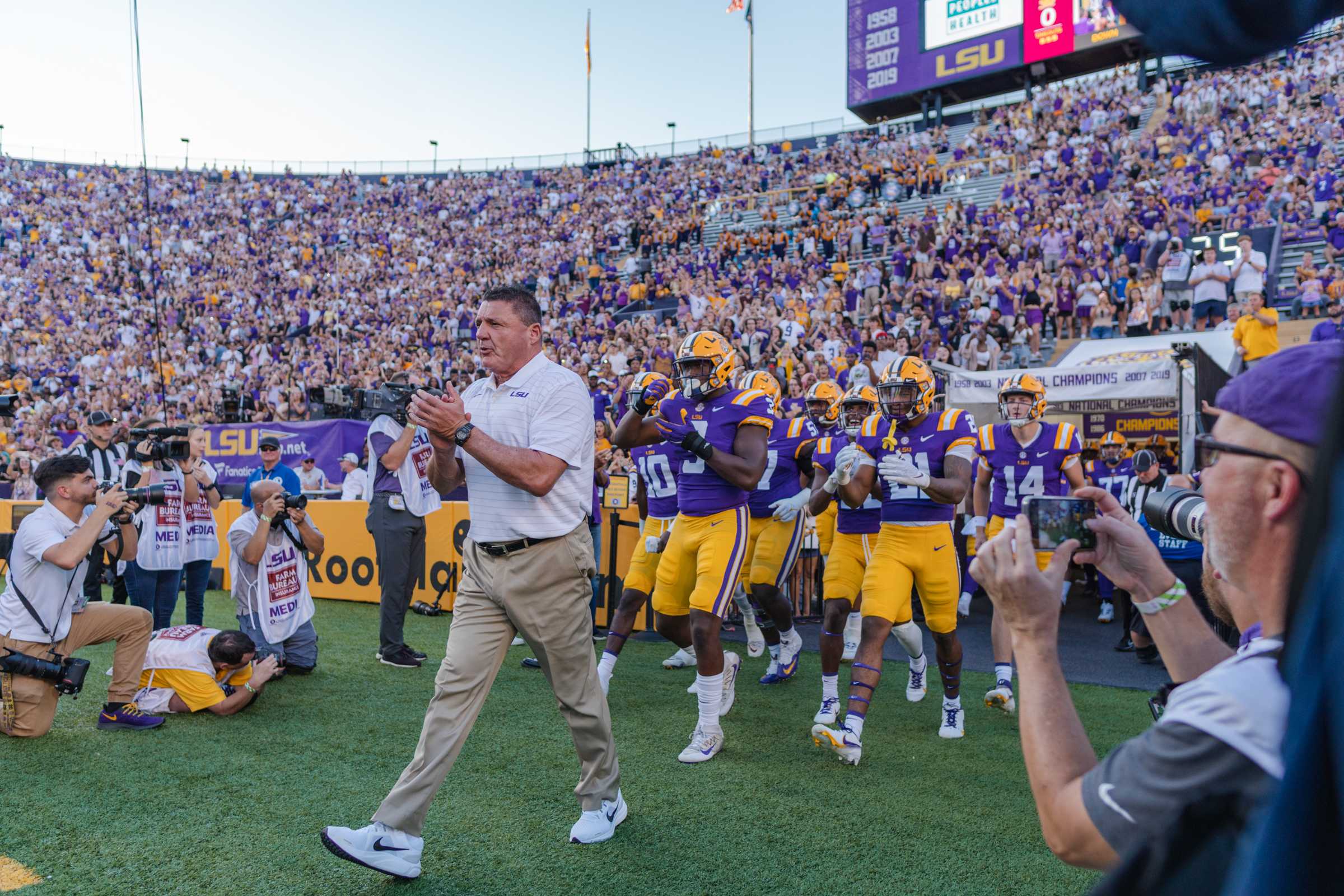 PHOTOS: LSU football defeats Central Michigan 49-21 in Tiger Stadium