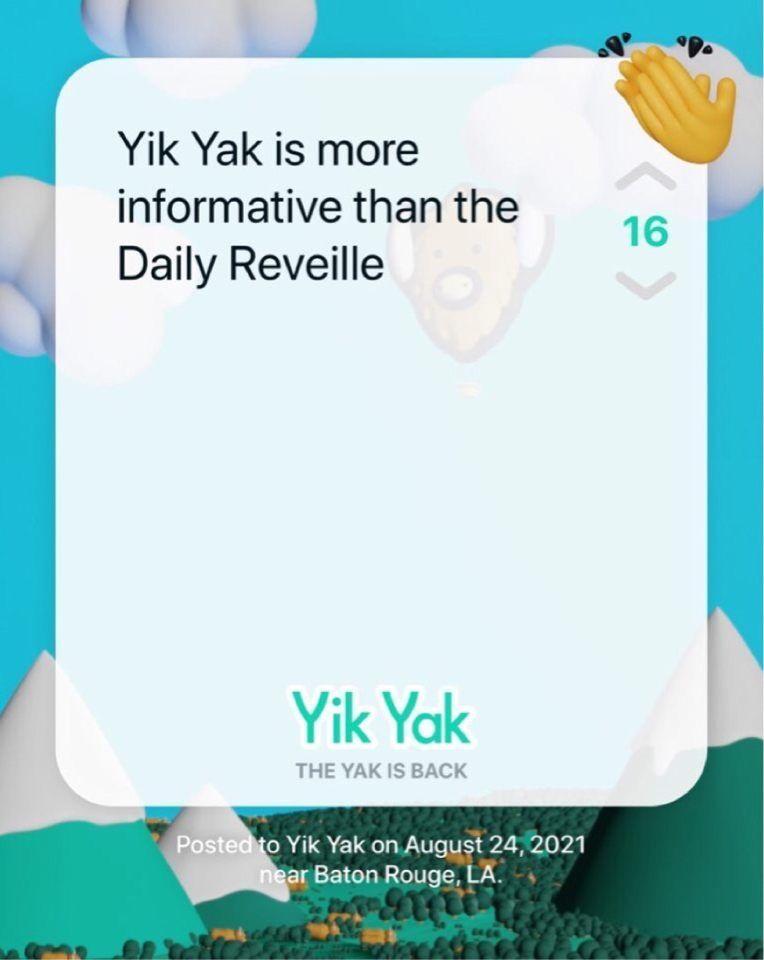 Yik Yak's revival brings entertainment and anonymity to the LSU populous