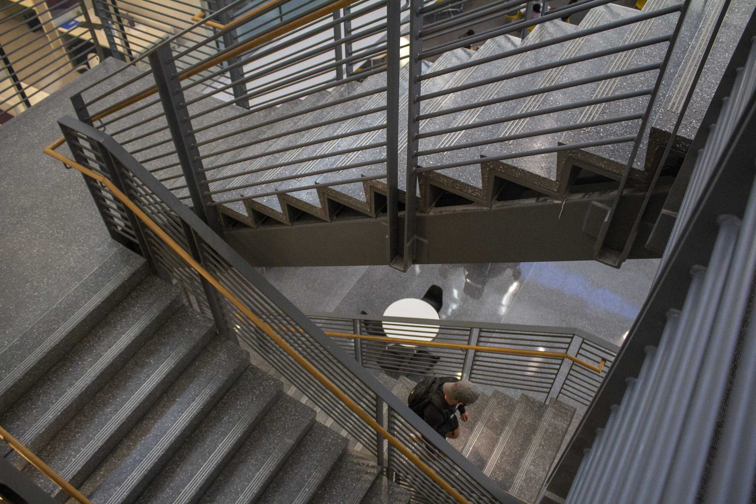 PHOTOS: Taking the stairs