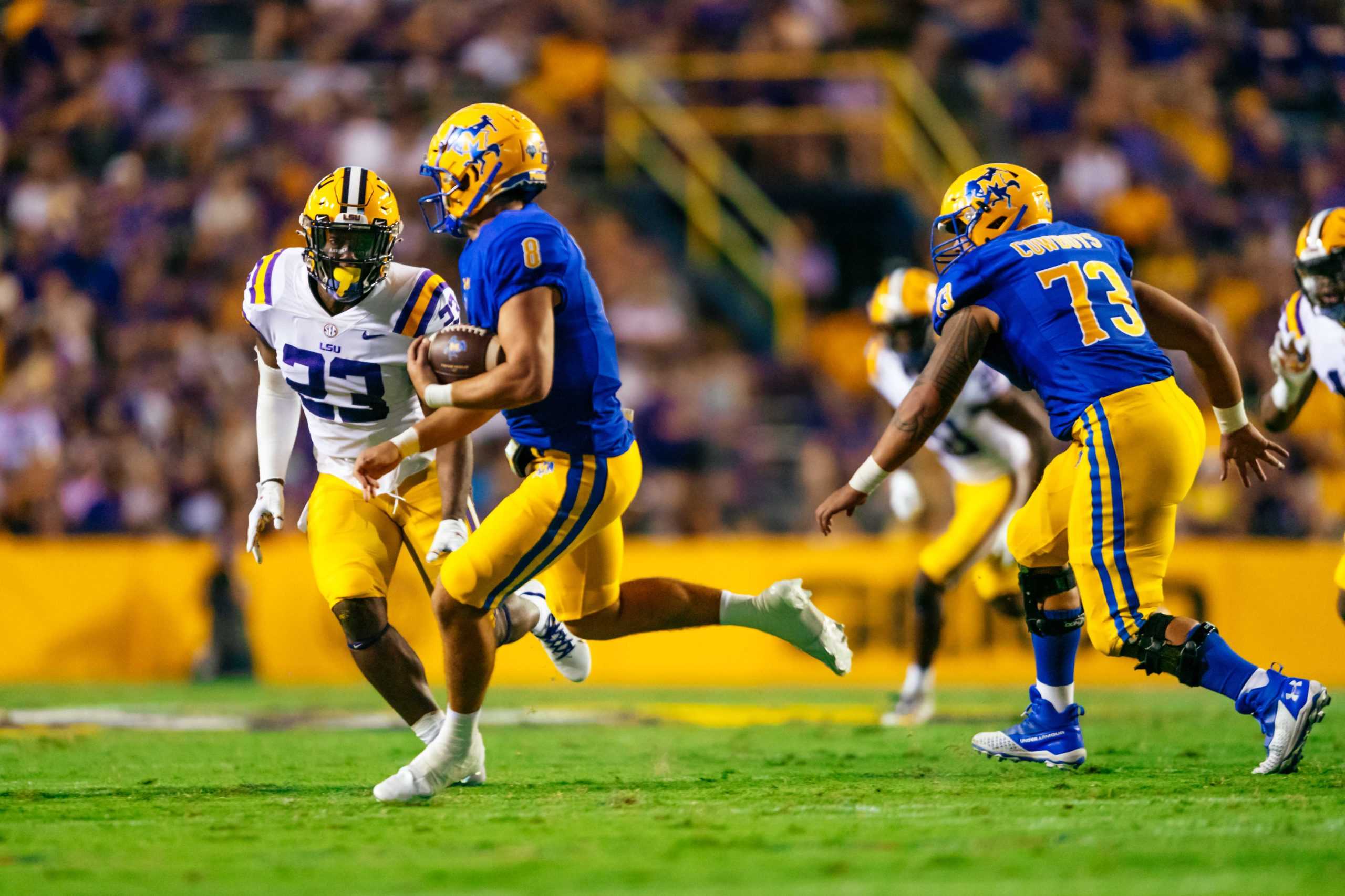 PHOTOS: LSU football defeats McNeese 34-7 in first home game of the season