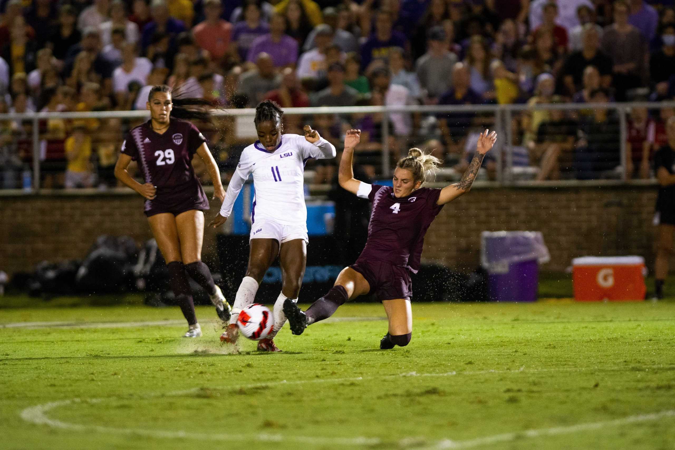 PHOTOS: LSU soccer wins 2-0 over Mississippi State in SEC opener