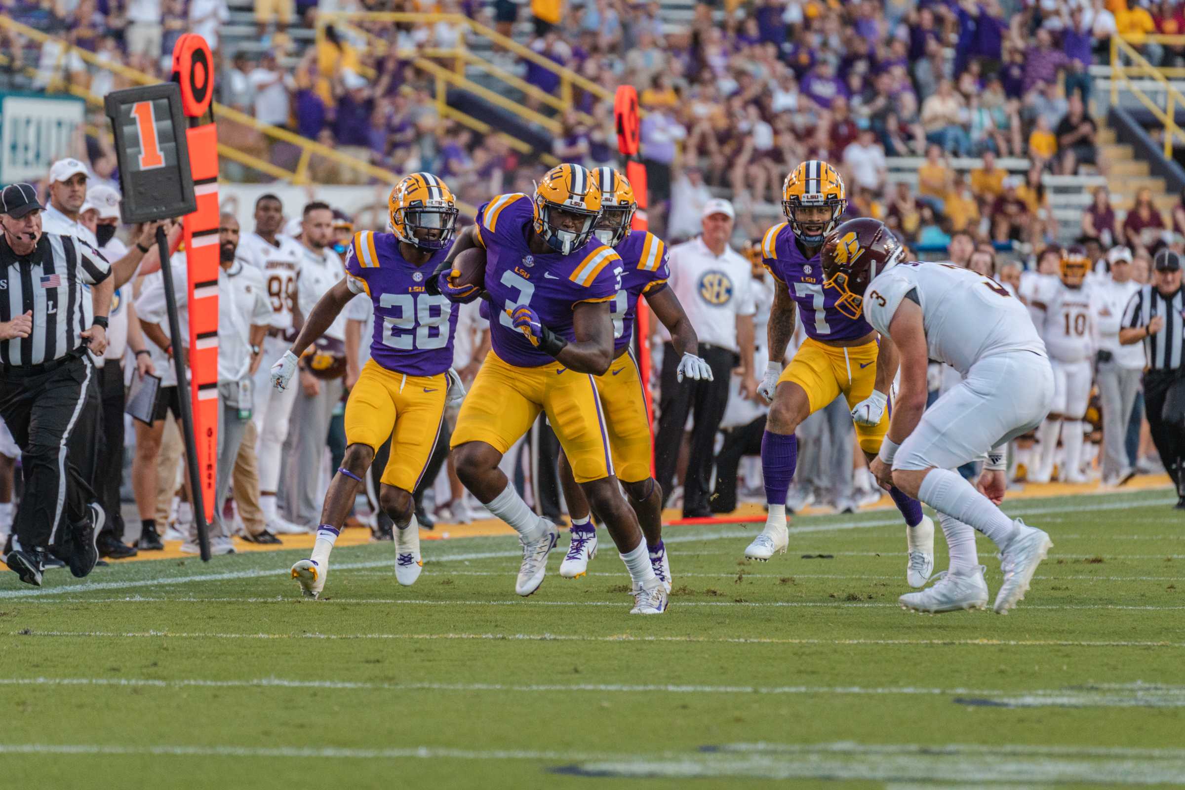 PHOTOS: LSU football defeats Central Michigan 49-21 in Tiger Stadium