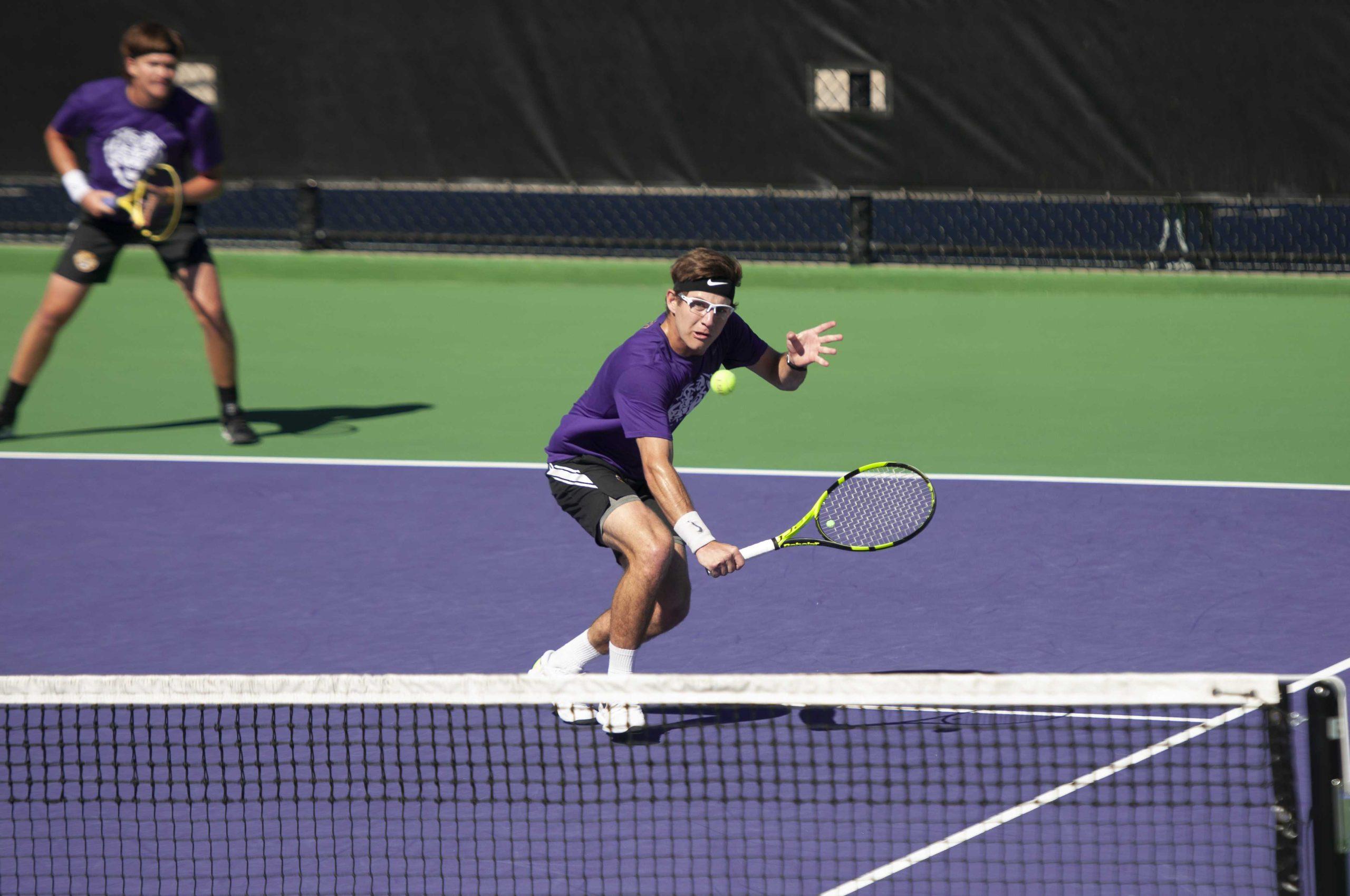 PHOTOS: Men's tennis falls to Tulane