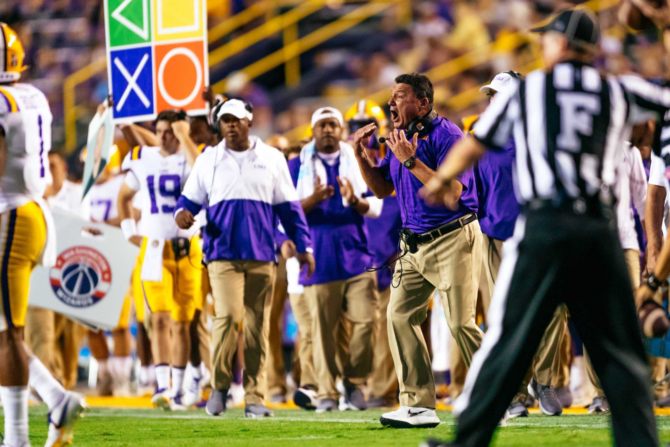 PHOTOS: LSU football defeats McNeese 34-7 in first home game of the season