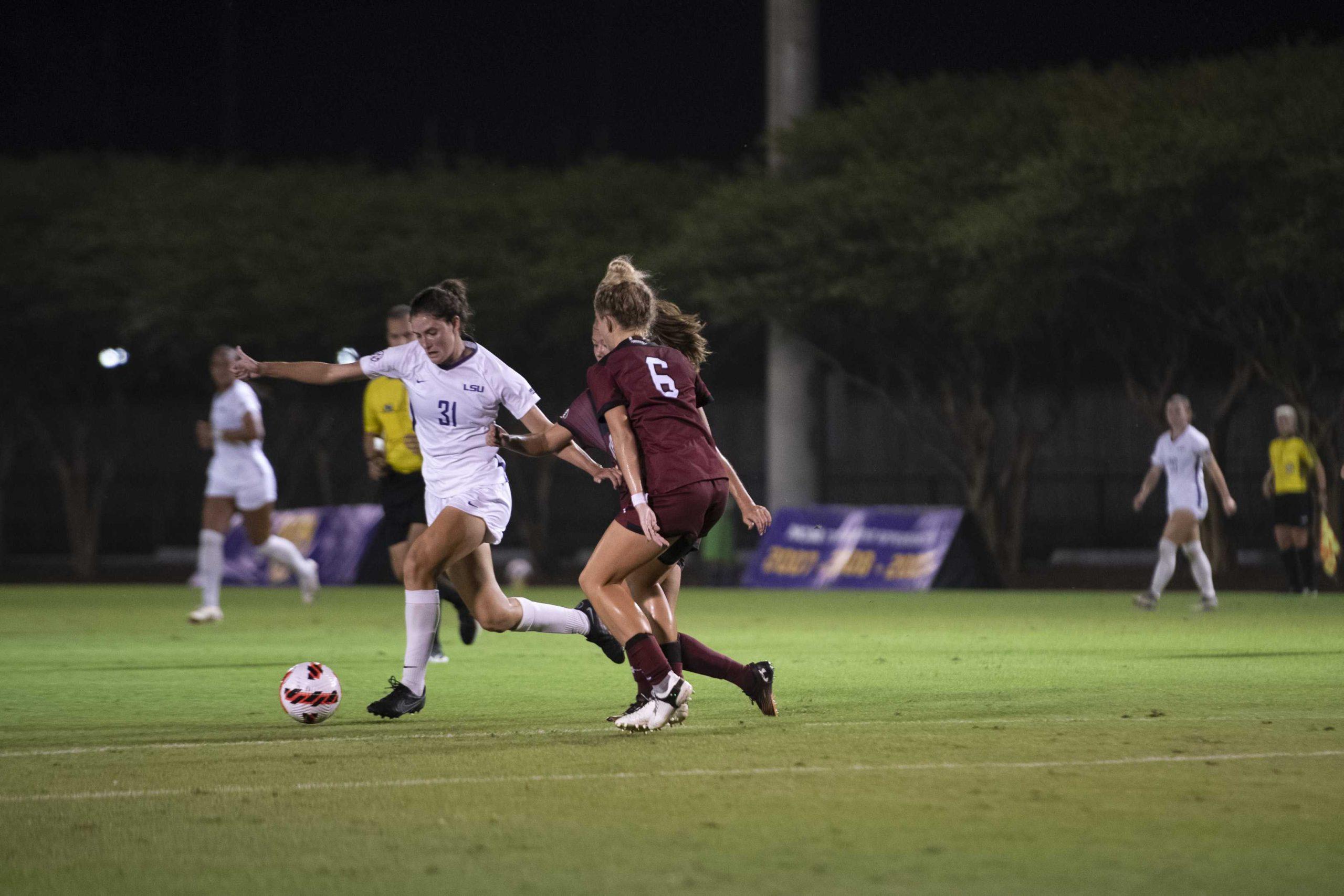 PHOTOS: LSU soccer defeats South Carolina 4-0 in comeback win, now rank 9th in SEC standings