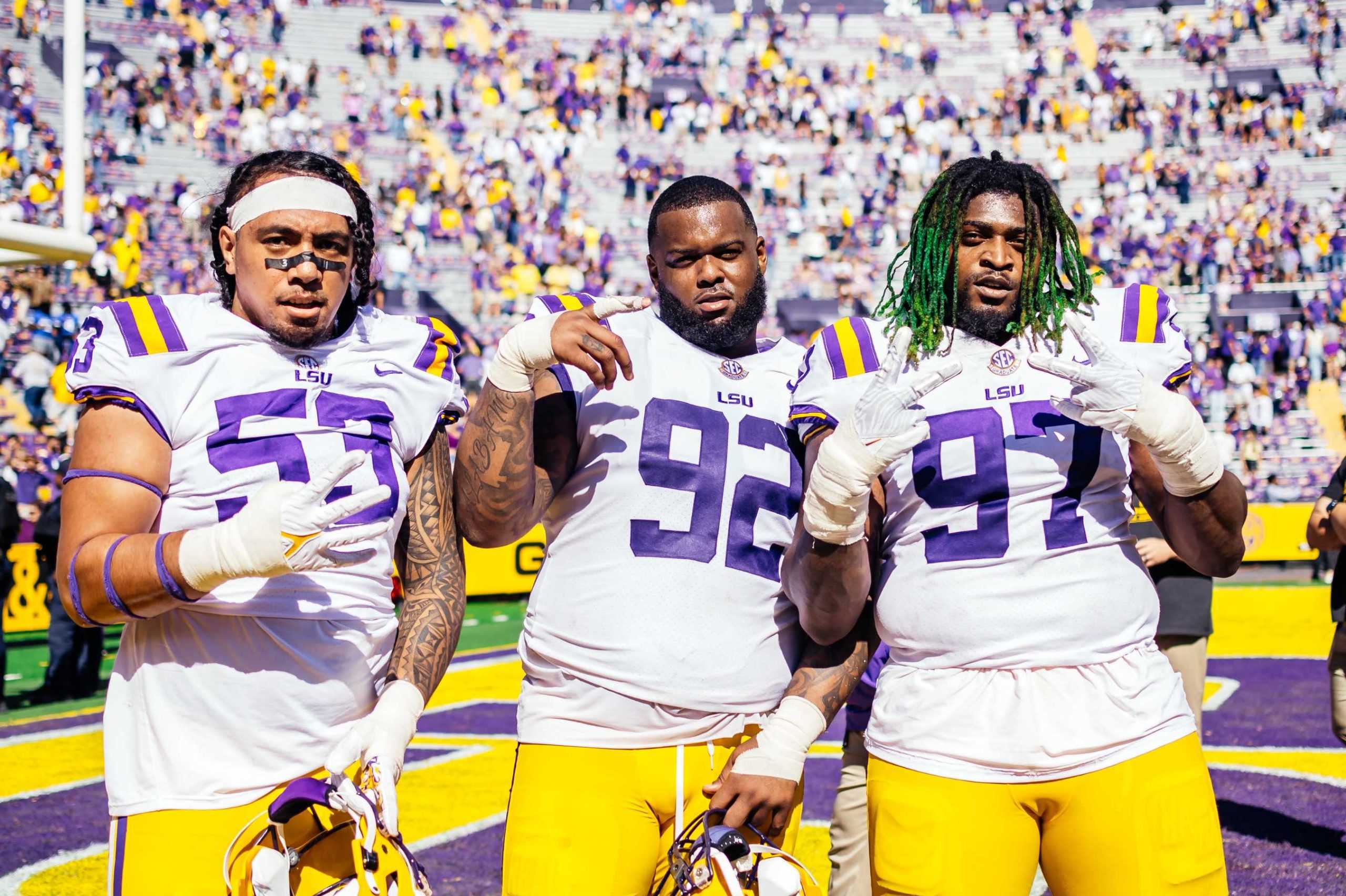 PHOTOS: LSU football defeats Florida 49-42 in Tiger Stadium