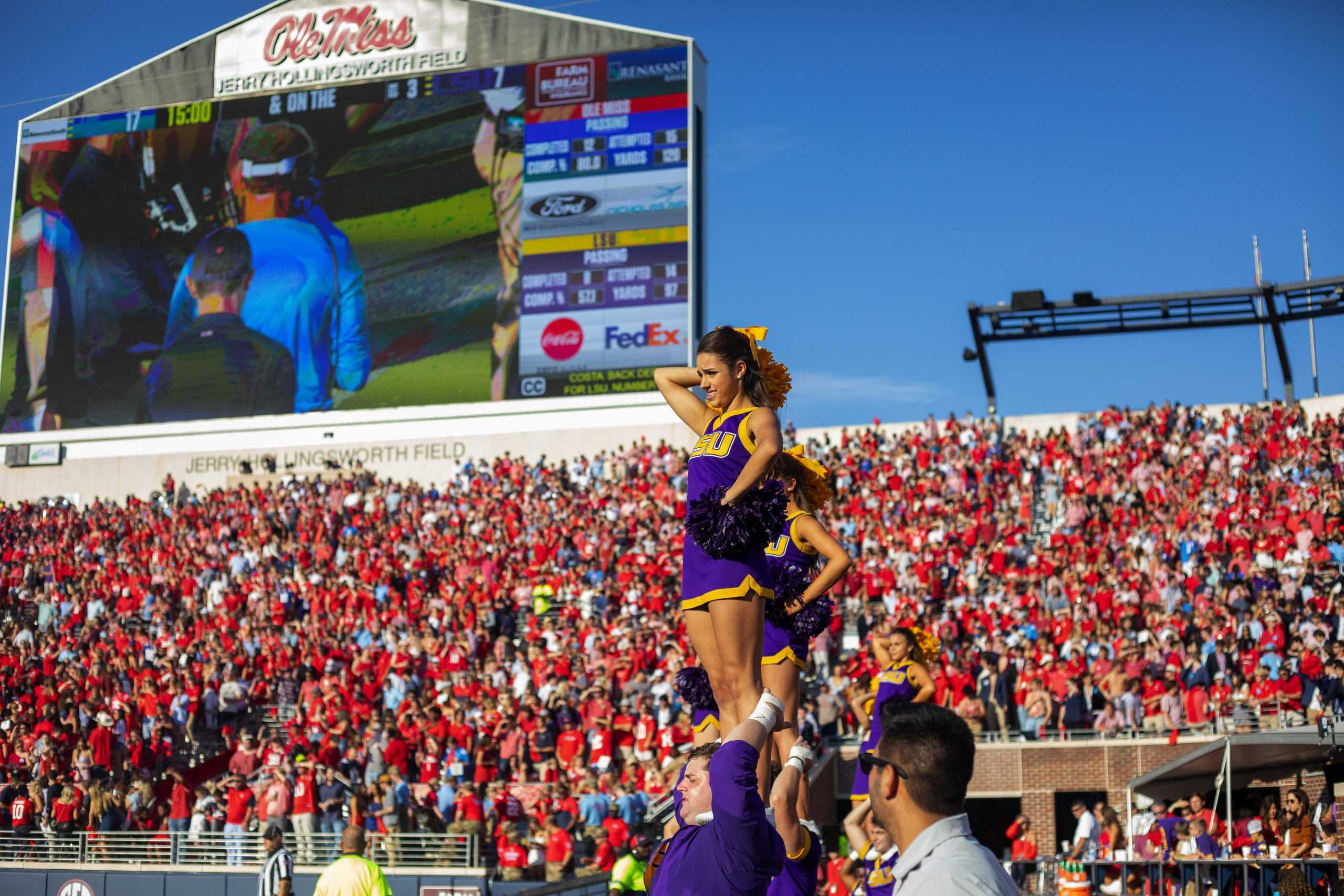 PHOTOS: LSU football falls to Ole Miss 31-17 in Oxford