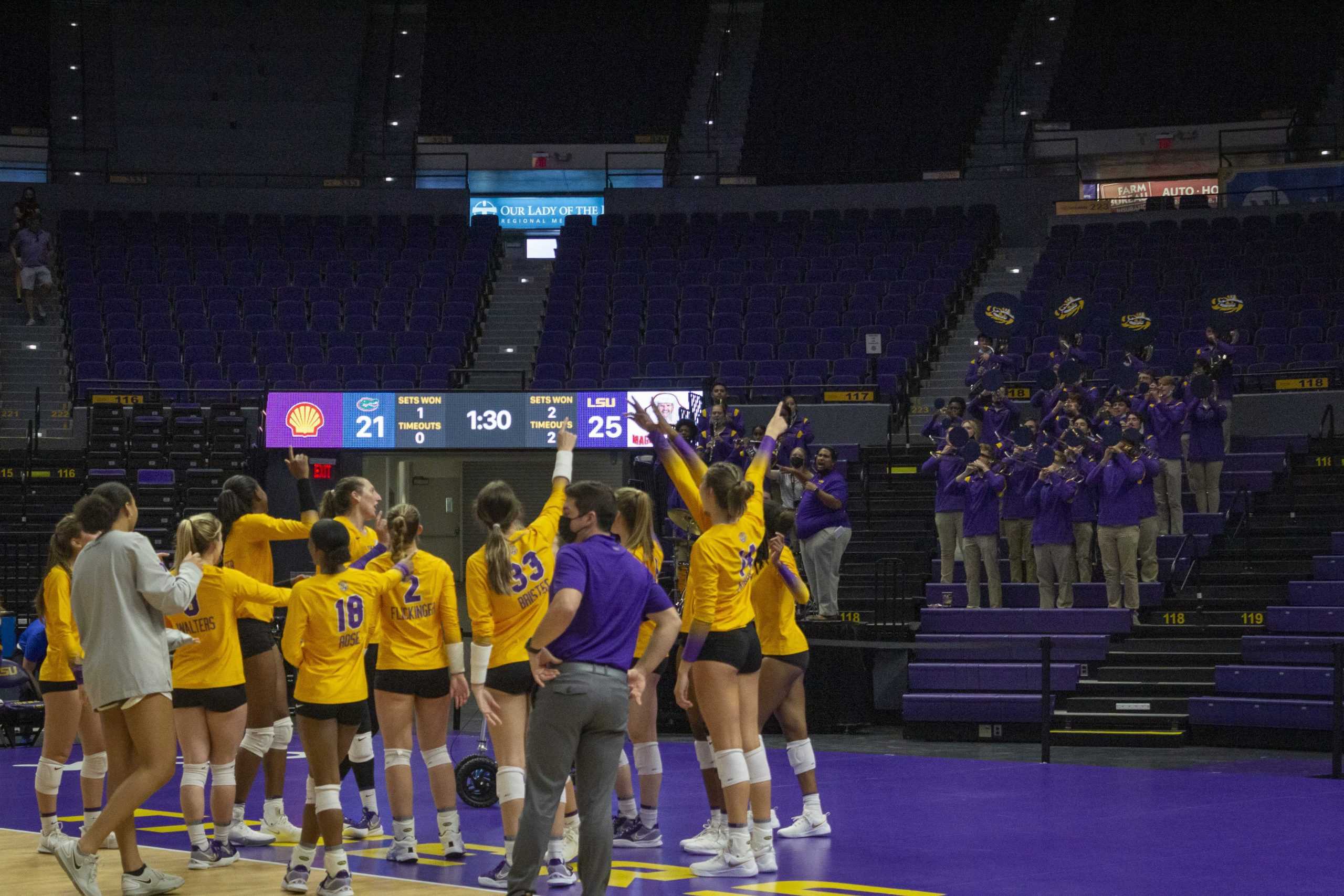 PHOTOS: LSU volleyball defeats Florida