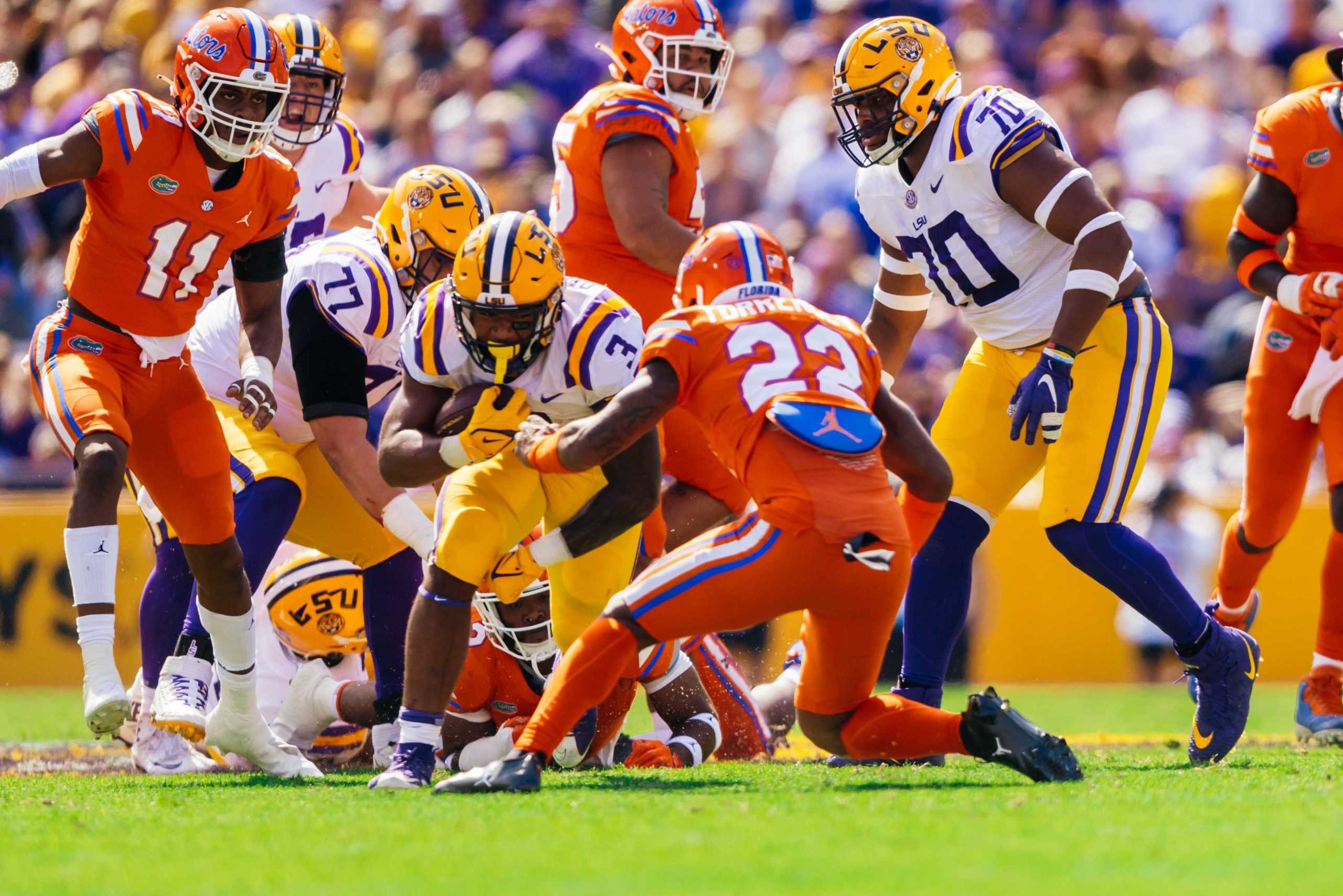 PHOTOS: LSU football defeats Florida 49-42 in Tiger Stadium