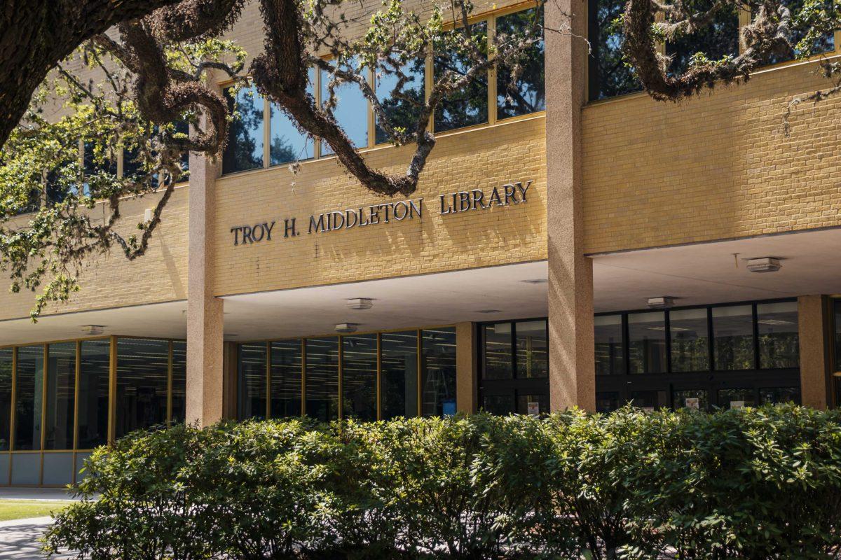 Troy H. Middleton Library, now the LSU Library, sits Wednesday, June 17, 2020 on LSU's campus.