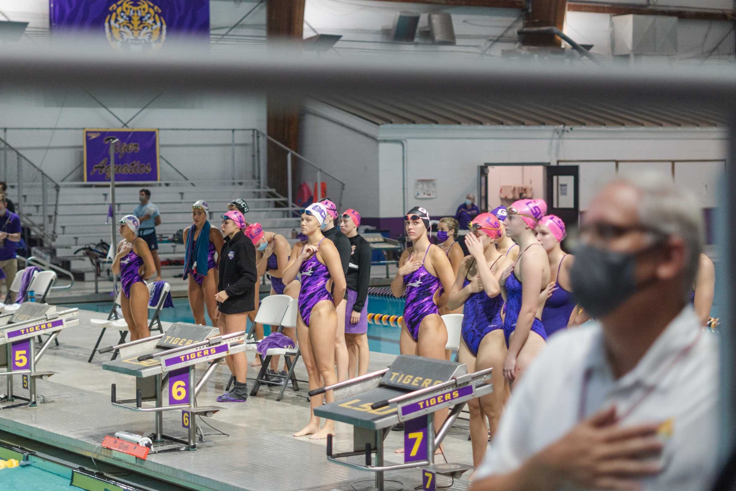 PHOTOS: LSU swimming and diving defeats Grand Canyon University