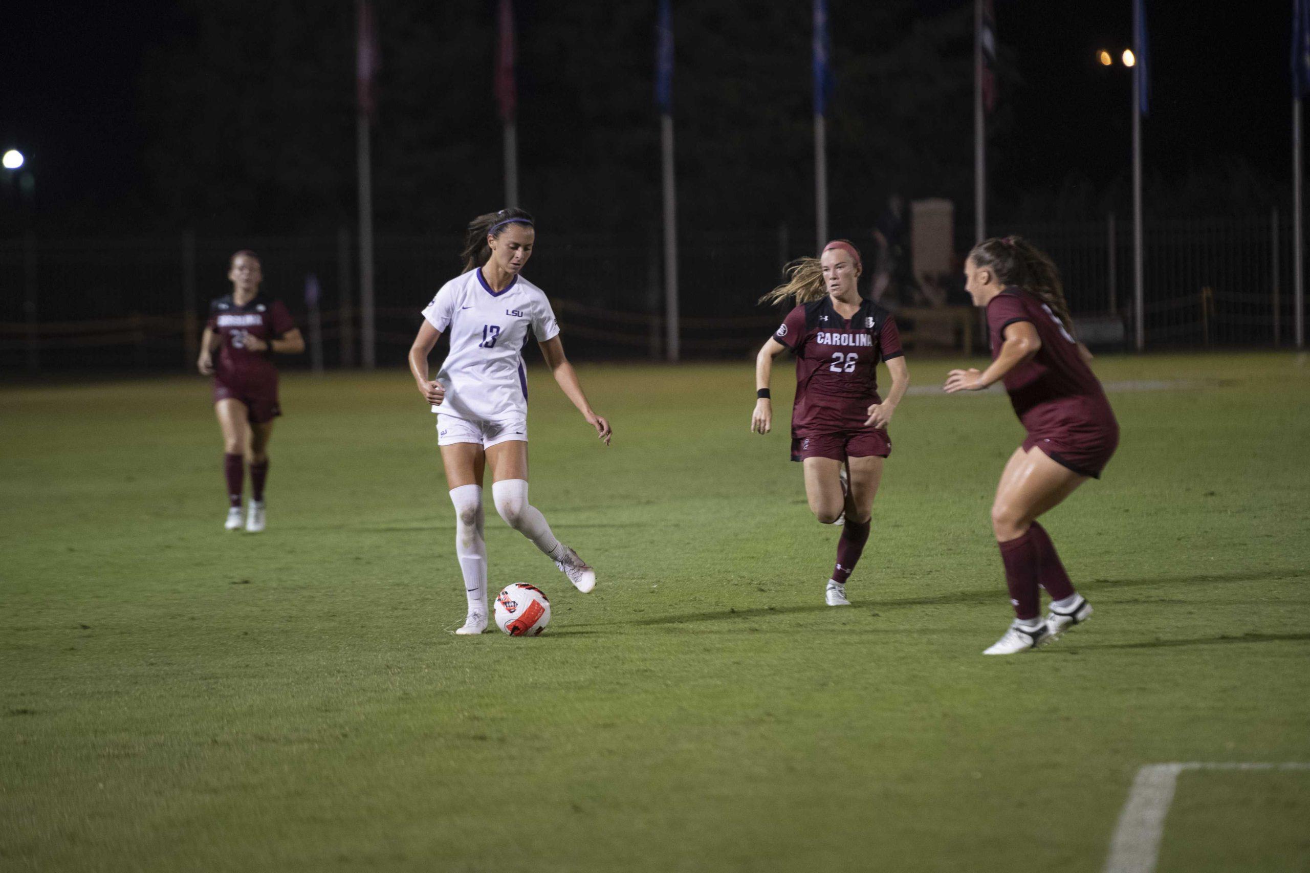 PHOTOS: LSU soccer defeats South Carolina 4-0 in comeback win, now rank 9th in SEC standings