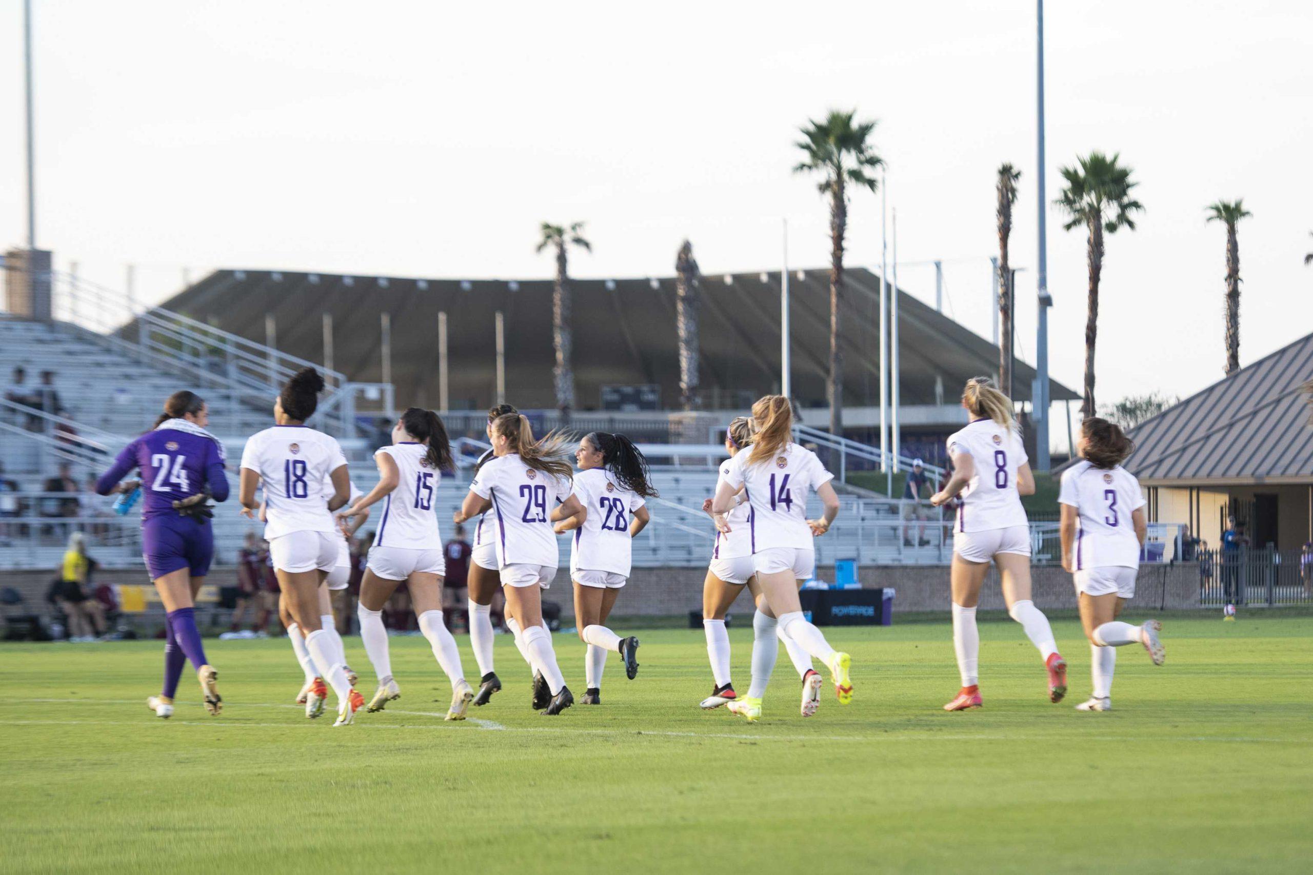 PHOTOS: LSU soccer defeats South Carolina 4-0 in comeback win, now rank 9th in SEC standings